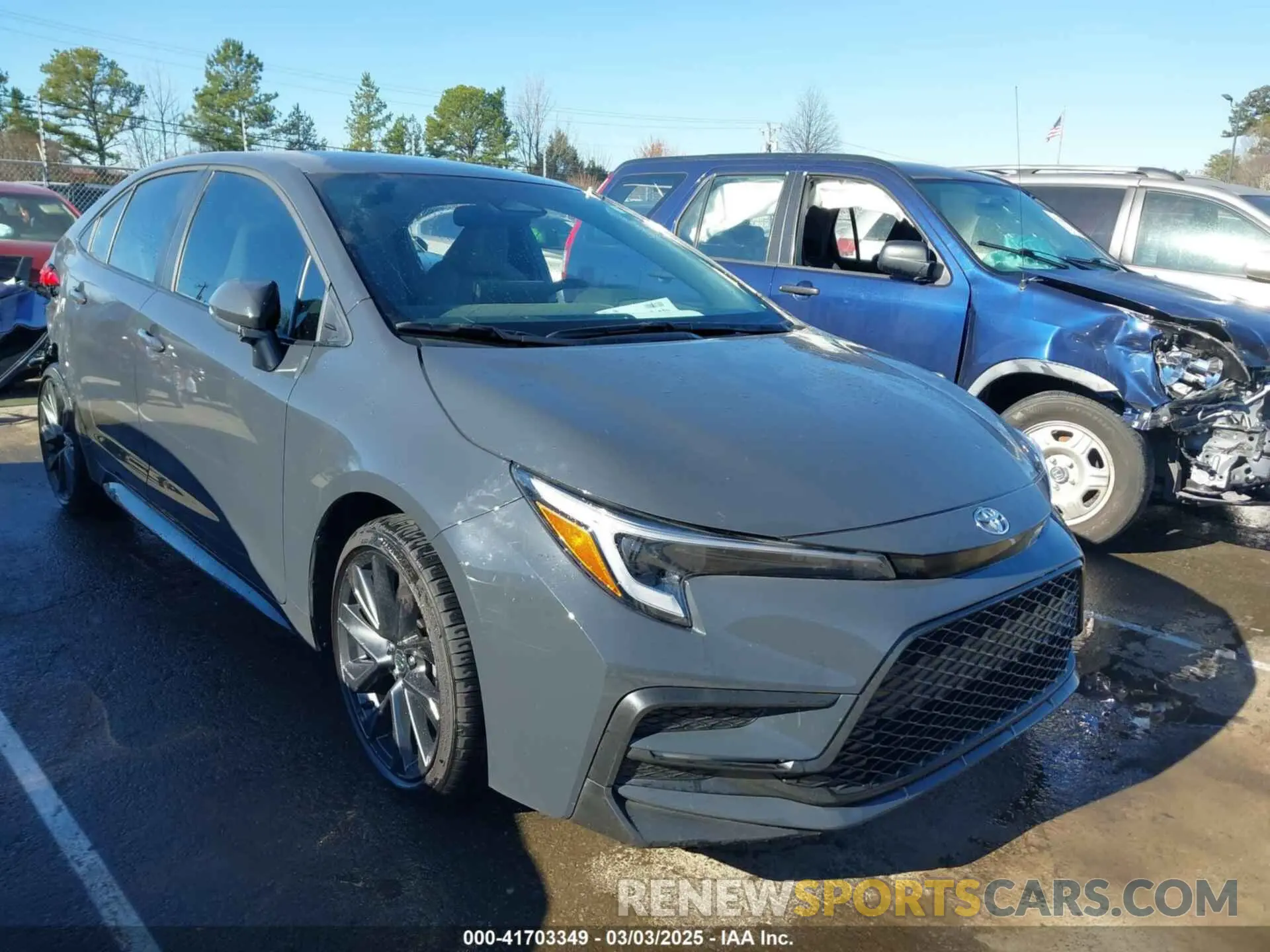 1 Photograph of a damaged car 5YFS4MCE4RP191470 TOYOTA COROLLA 2024