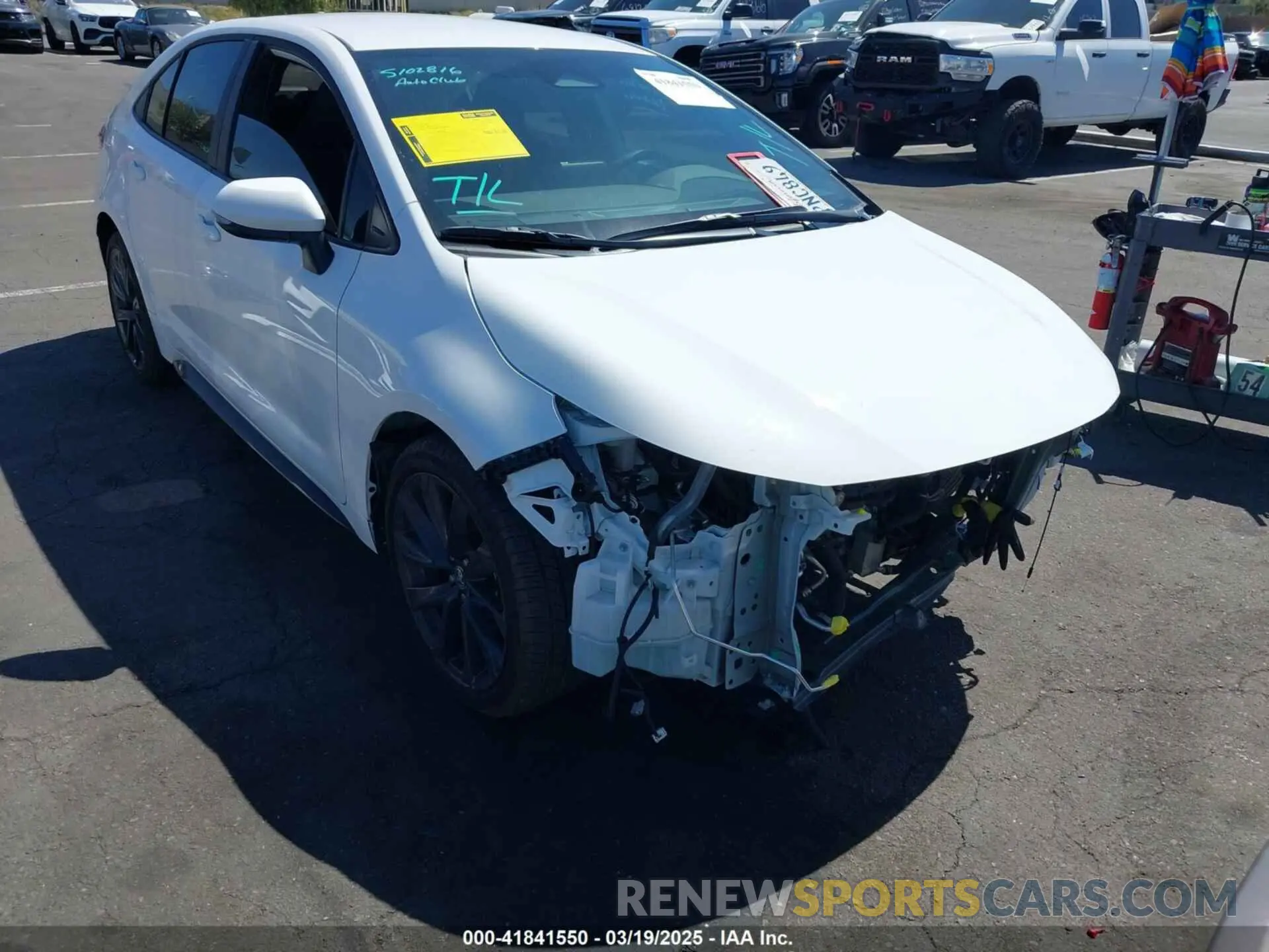 1 Photograph of a damaged car 5YFS4MCE4RP214293 TOYOTA COROLLA 2024