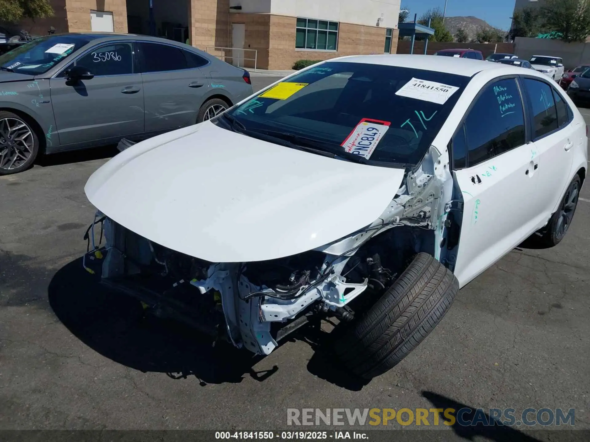6 Photograph of a damaged car 5YFS4MCE4RP214293 TOYOTA COROLLA 2024