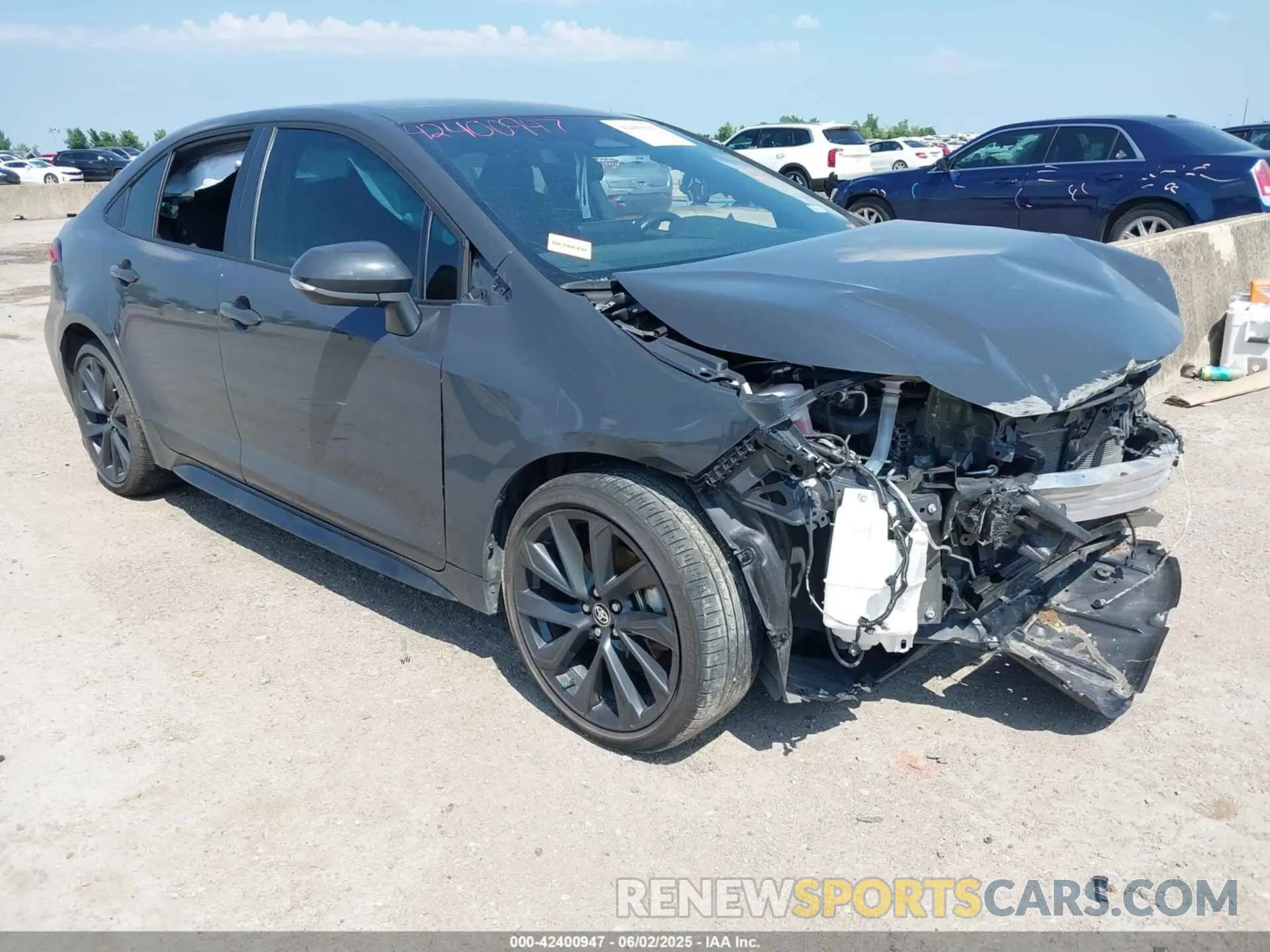 1 Photograph of a damaged car 5YFS4MCE5RP178307 TOYOTA COROLLA 2024