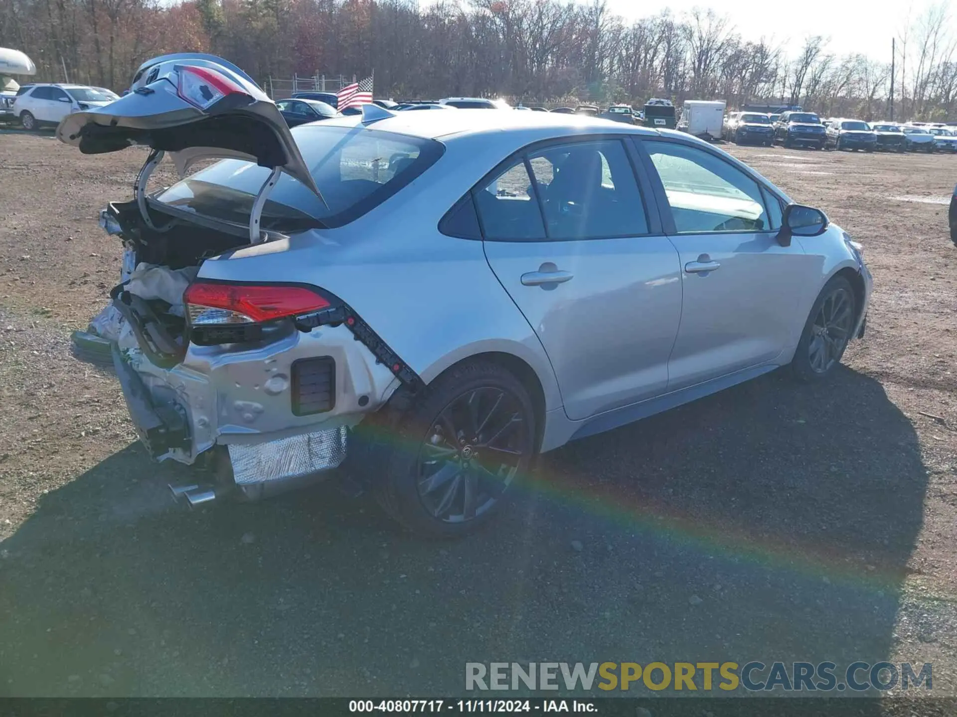4 Photograph of a damaged car 5YFS4MCE5RP206963 TOYOTA COROLLA 2024