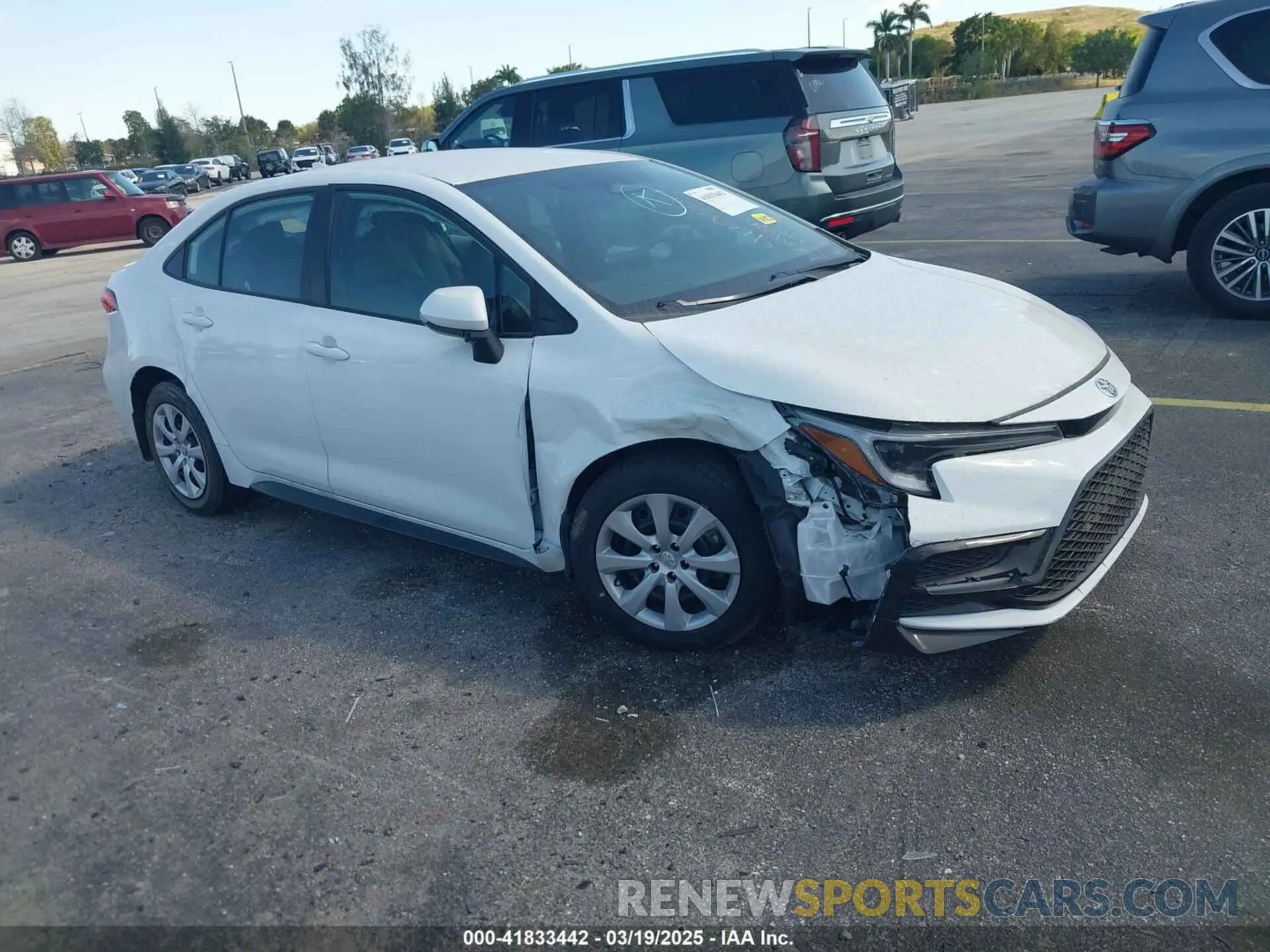 1 Photograph of a damaged car 5YFS4MCE5RP212102 TOYOTA COROLLA 2024