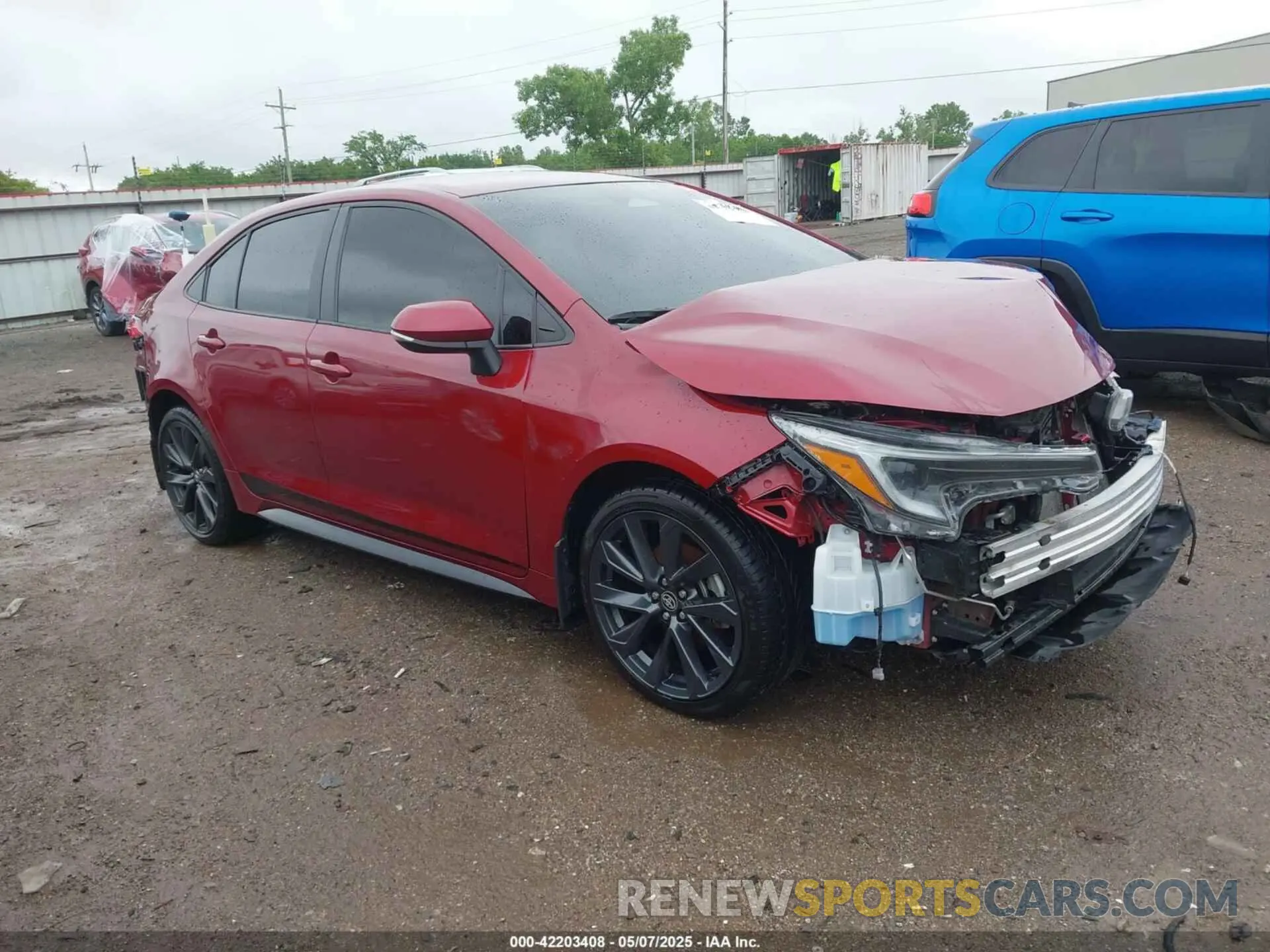 1 Photograph of a damaged car 5YFS4MCE6RP176775 TOYOTA COROLLA 2024