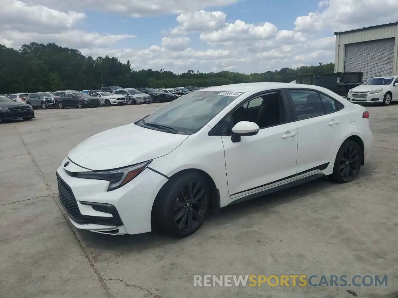 1 Photograph of a damaged car 5YFS4MCE6RP188375 TOYOTA COROLLA 2024