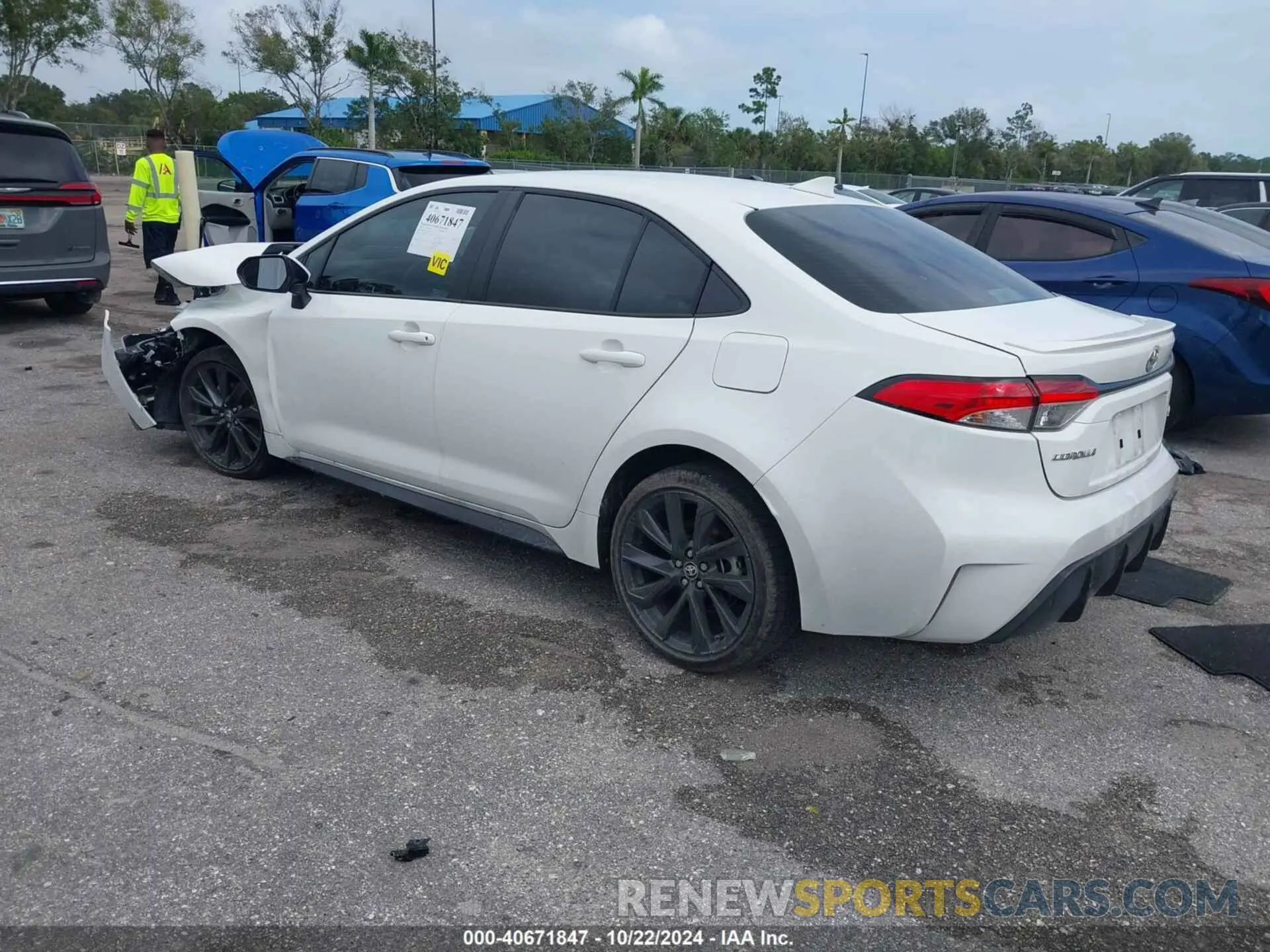 3 Photograph of a damaged car 5YFS4MCE6RP191051 TOYOTA COROLLA 2024