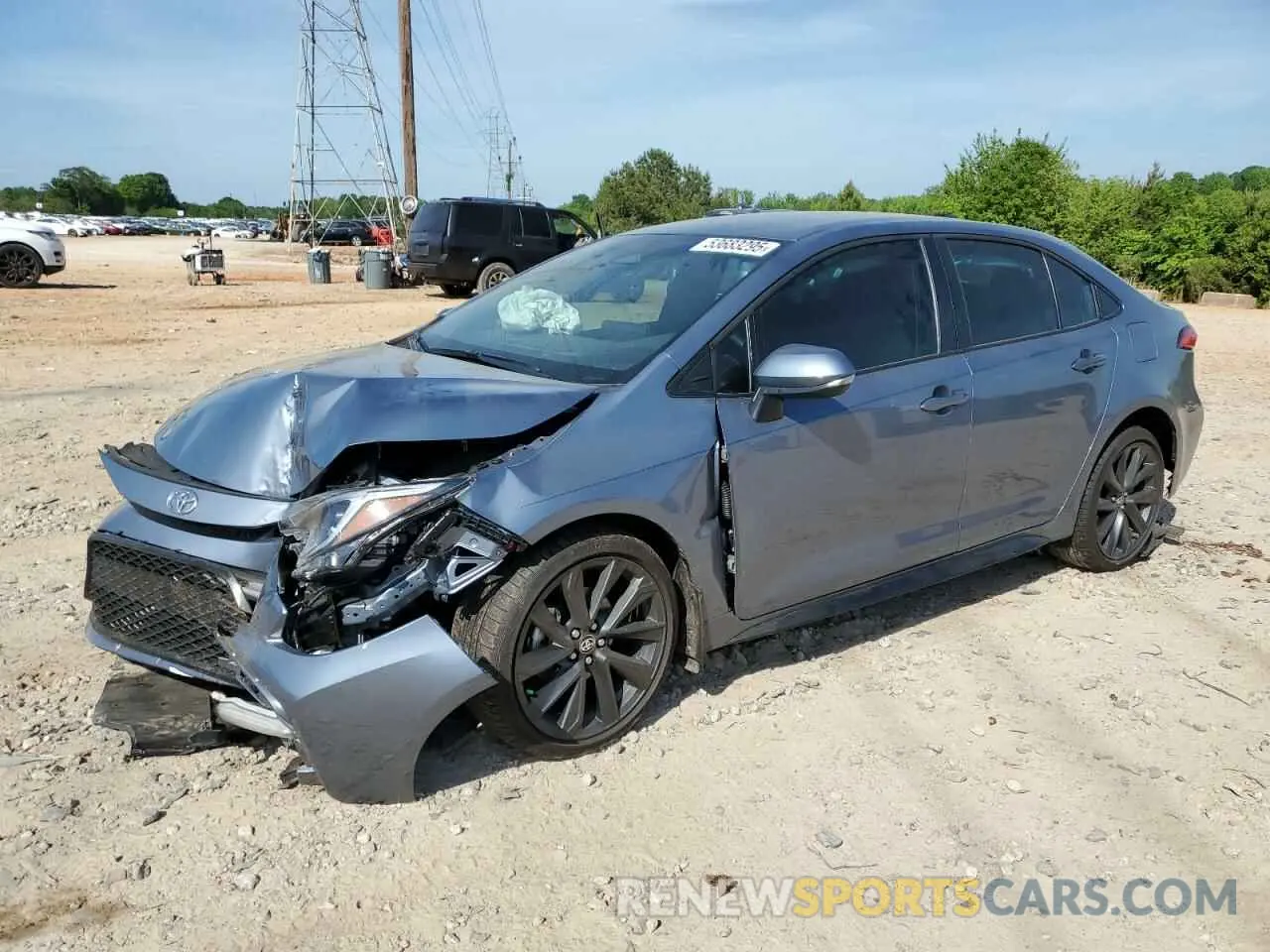 1 Photograph of a damaged car 5YFS4MCE6RP201643 TOYOTA COROLLA 2024