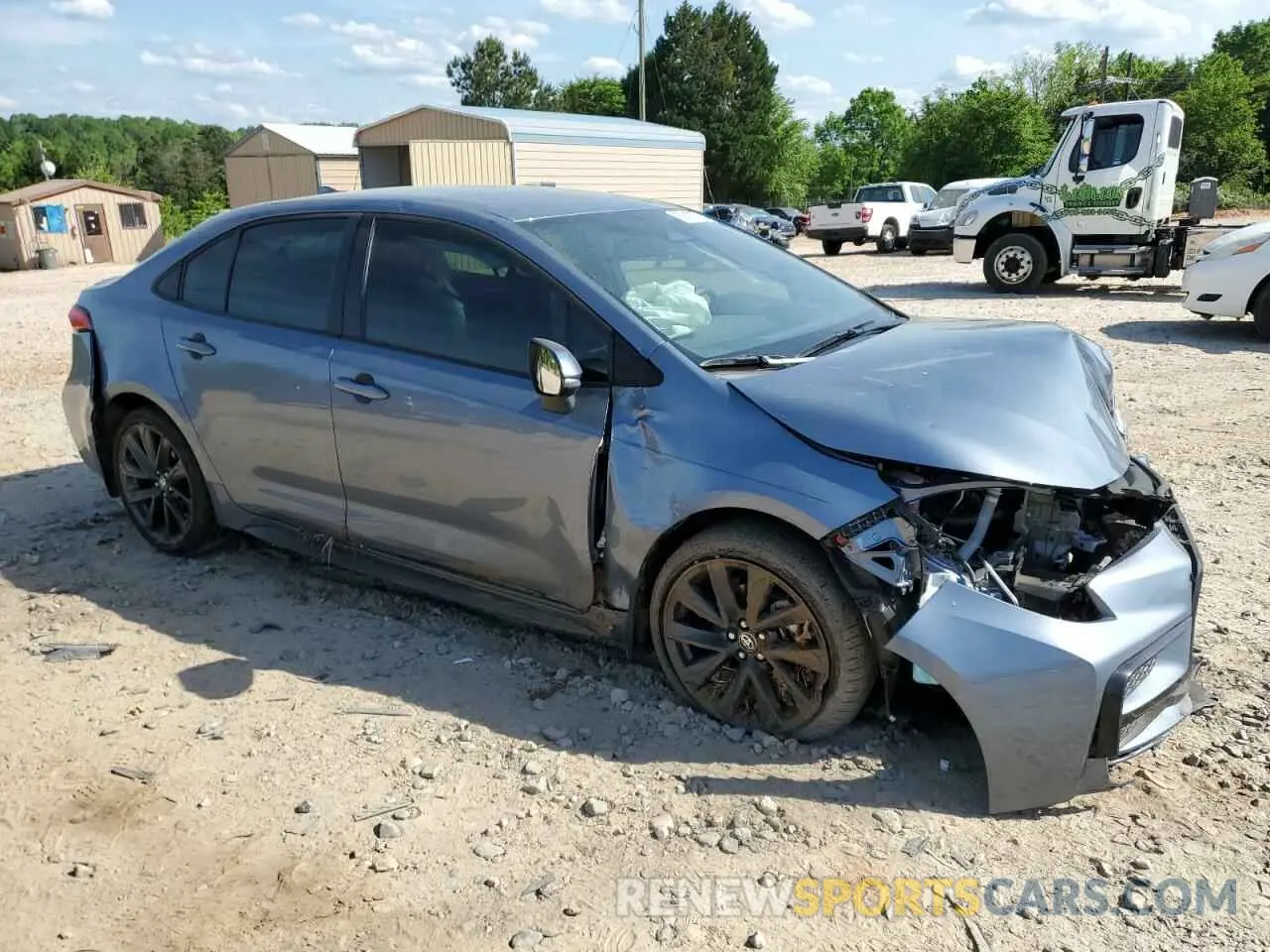 4 Photograph of a damaged car 5YFS4MCE6RP201643 TOYOTA COROLLA 2024