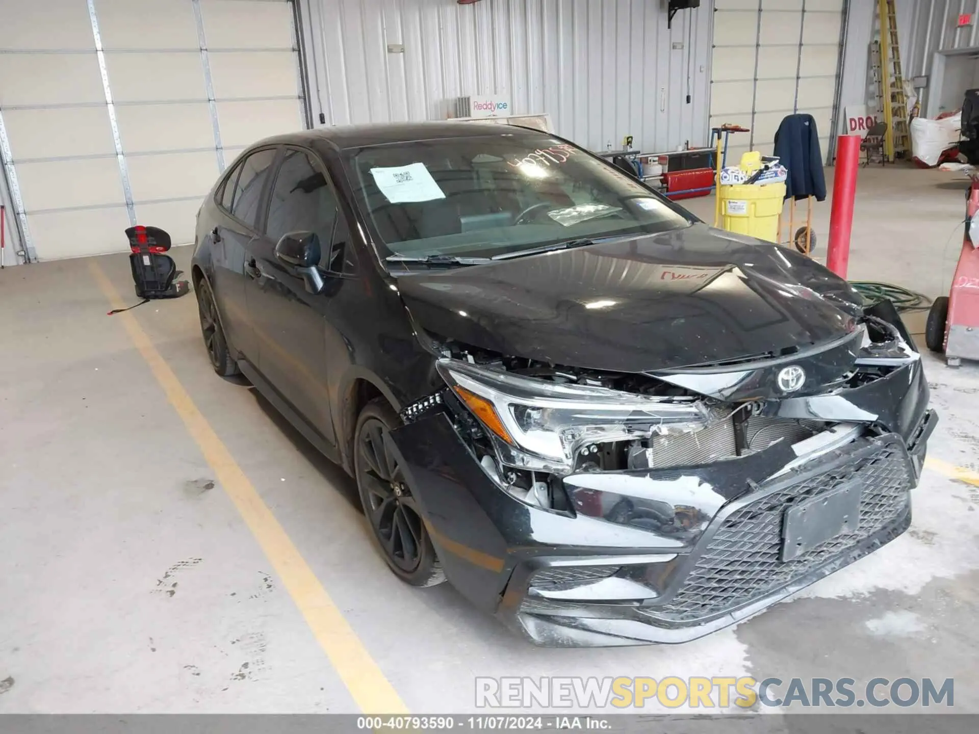 1 Photograph of a damaged car 5YFS4MCE7RP170466 TOYOTA COROLLA 2024