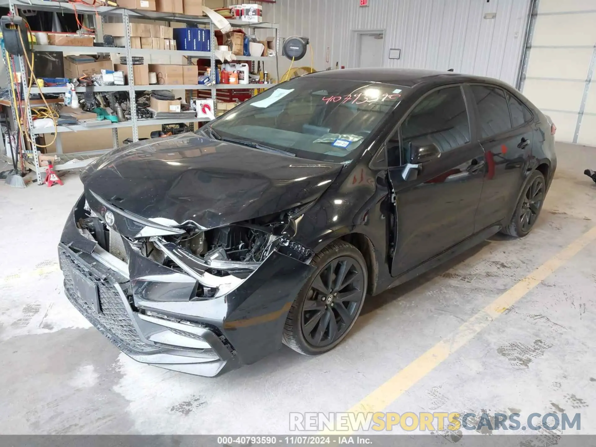 2 Photograph of a damaged car 5YFS4MCE7RP170466 TOYOTA COROLLA 2024