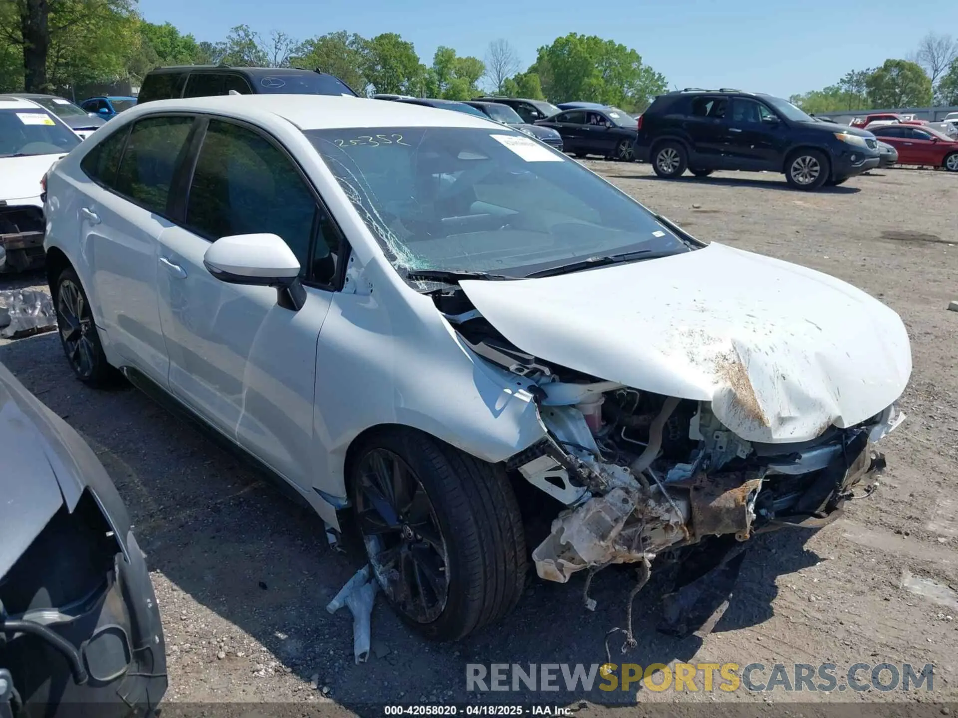 1 Photograph of a damaged car 5YFS4MCE7RP179152 TOYOTA COROLLA 2024