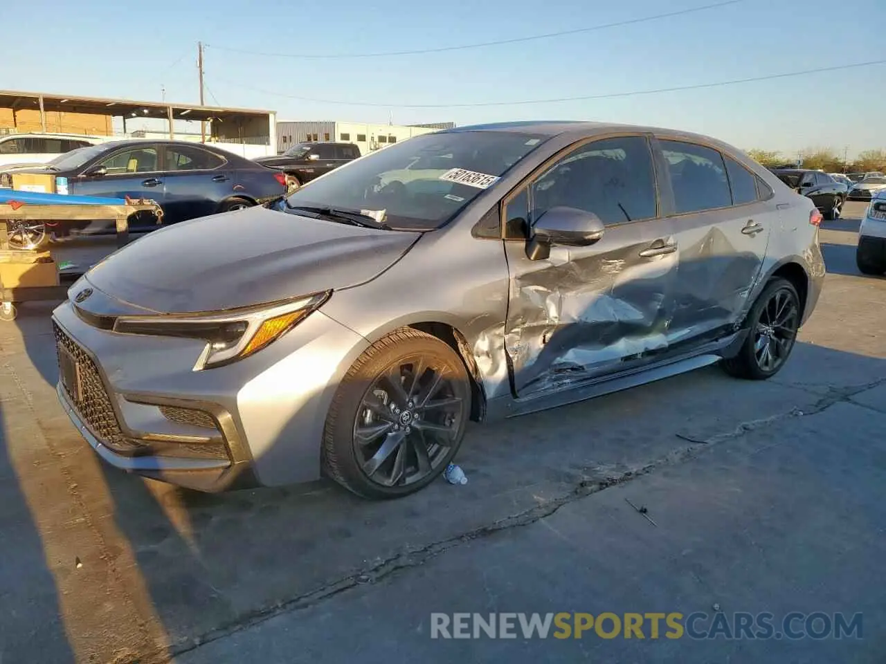 1 Photograph of a damaged car 5YFS4MCE7RP183346 TOYOTA COROLLA 2024