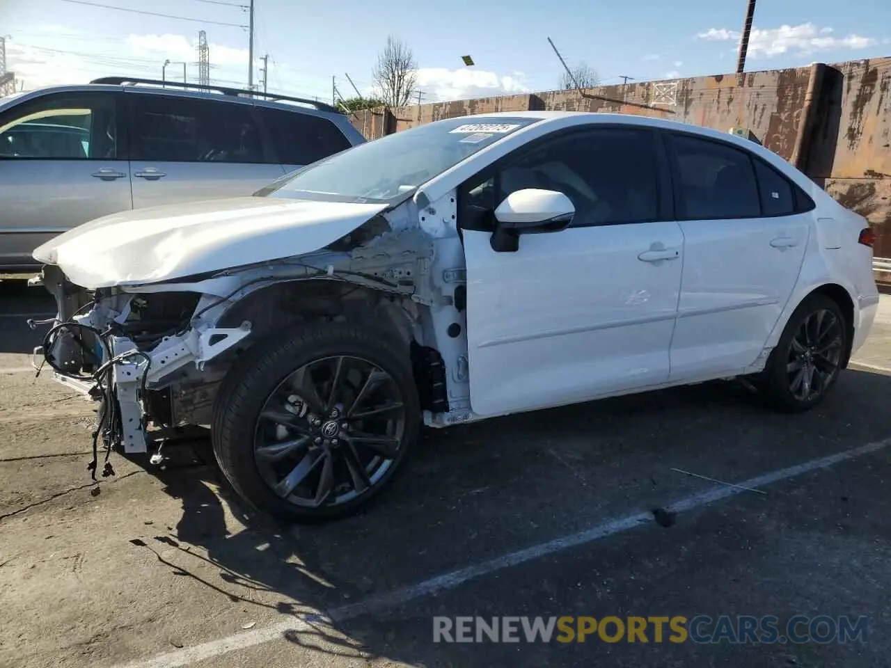 1 Photograph of a damaged car 5YFS4MCE7RP190653 TOYOTA COROLLA 2024
