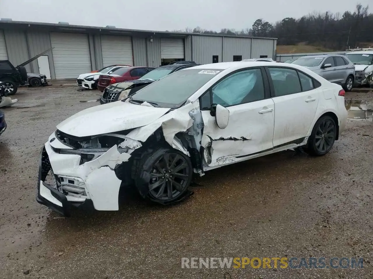 1 Photograph of a damaged car 5YFS4MCE7RP203076 TOYOTA COROLLA 2024