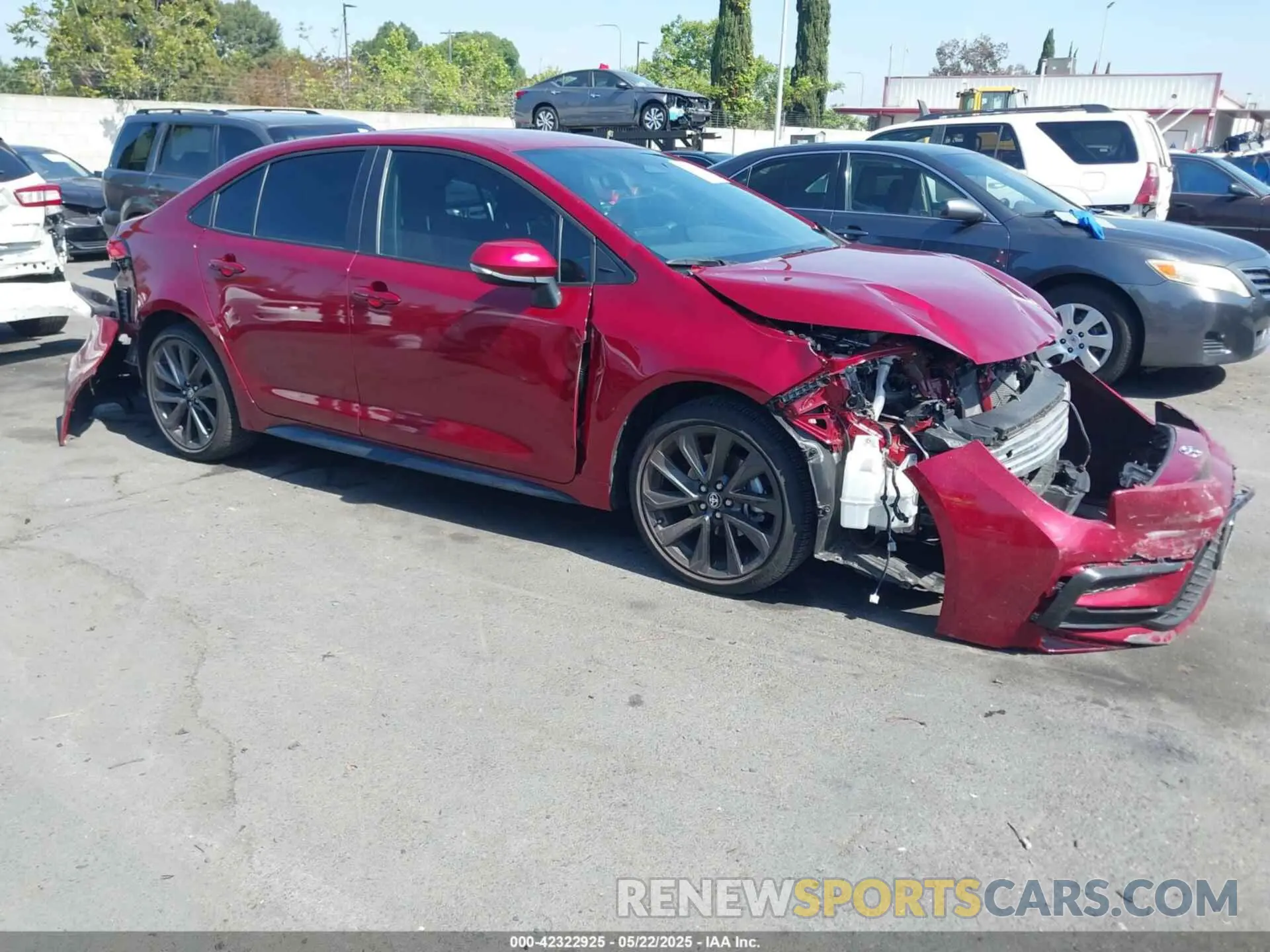 1 Photograph of a damaged car 5YFS4MCE7RP203465 TOYOTA COROLLA 2024
