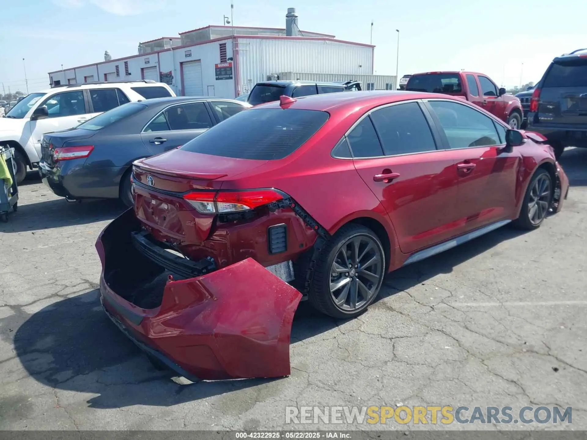 4 Photograph of a damaged car 5YFS4MCE7RP203465 TOYOTA COROLLA 2024