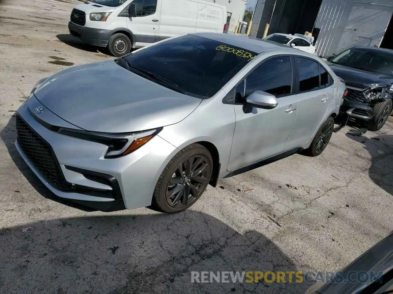 1 Photograph of a damaged car 5YFS4MCE7RP212148 TOYOTA COROLLA 2024