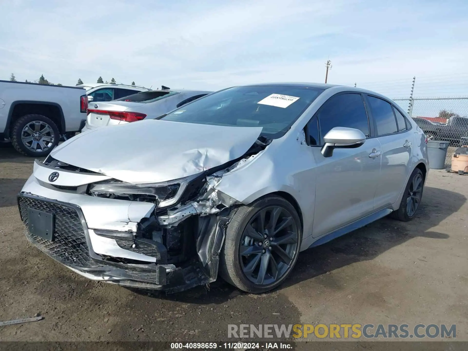 14 Photograph of a damaged car 5YFS4MCE8RP207685 TOYOTA COROLLA 2024