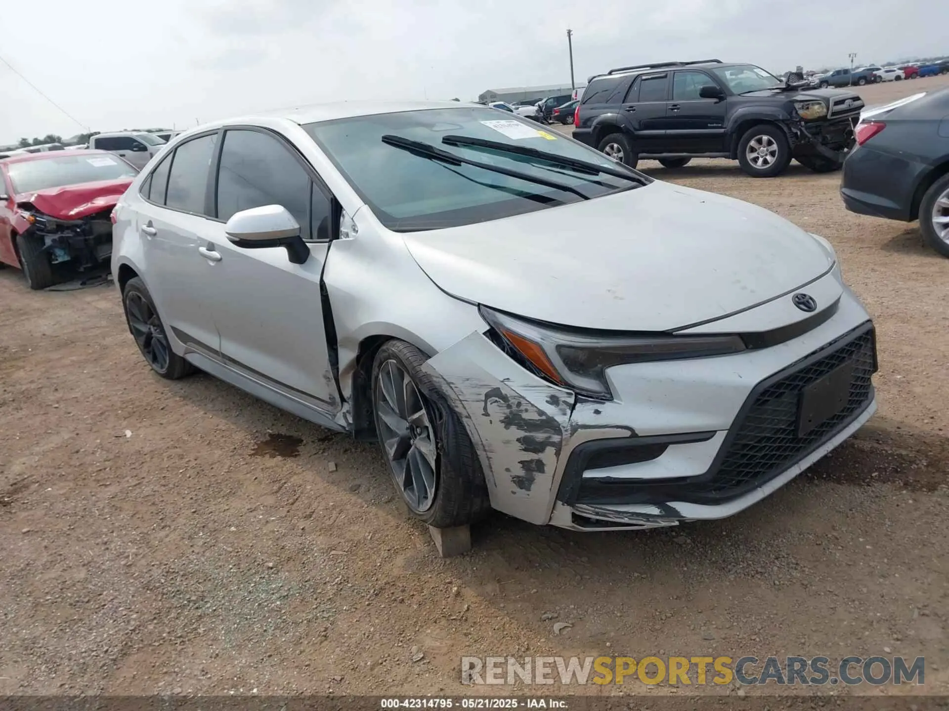 1 Photograph of a damaged car 5YFS4MCE8RP210859 TOYOTA COROLLA 2024