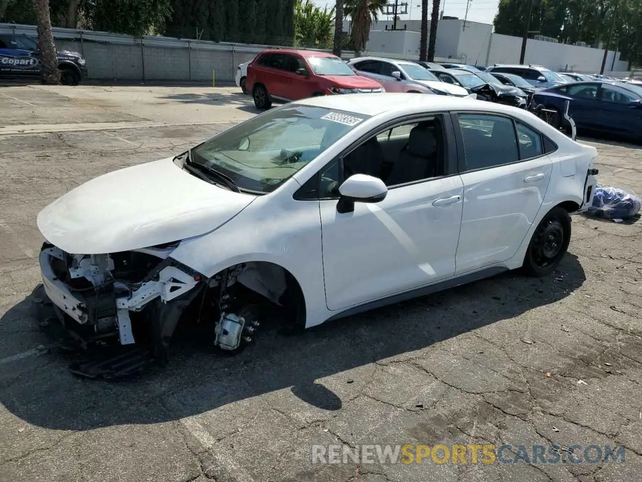 1 Photograph of a damaged car 5YFS4MCE8RP215544 TOYOTA COROLLA 2024