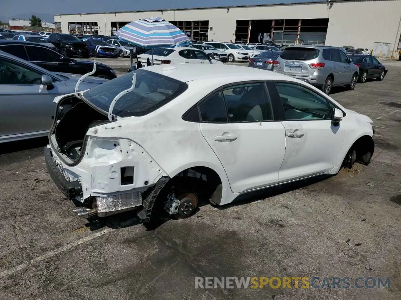 3 Photograph of a damaged car 5YFS4MCE8RP215544 TOYOTA COROLLA 2024