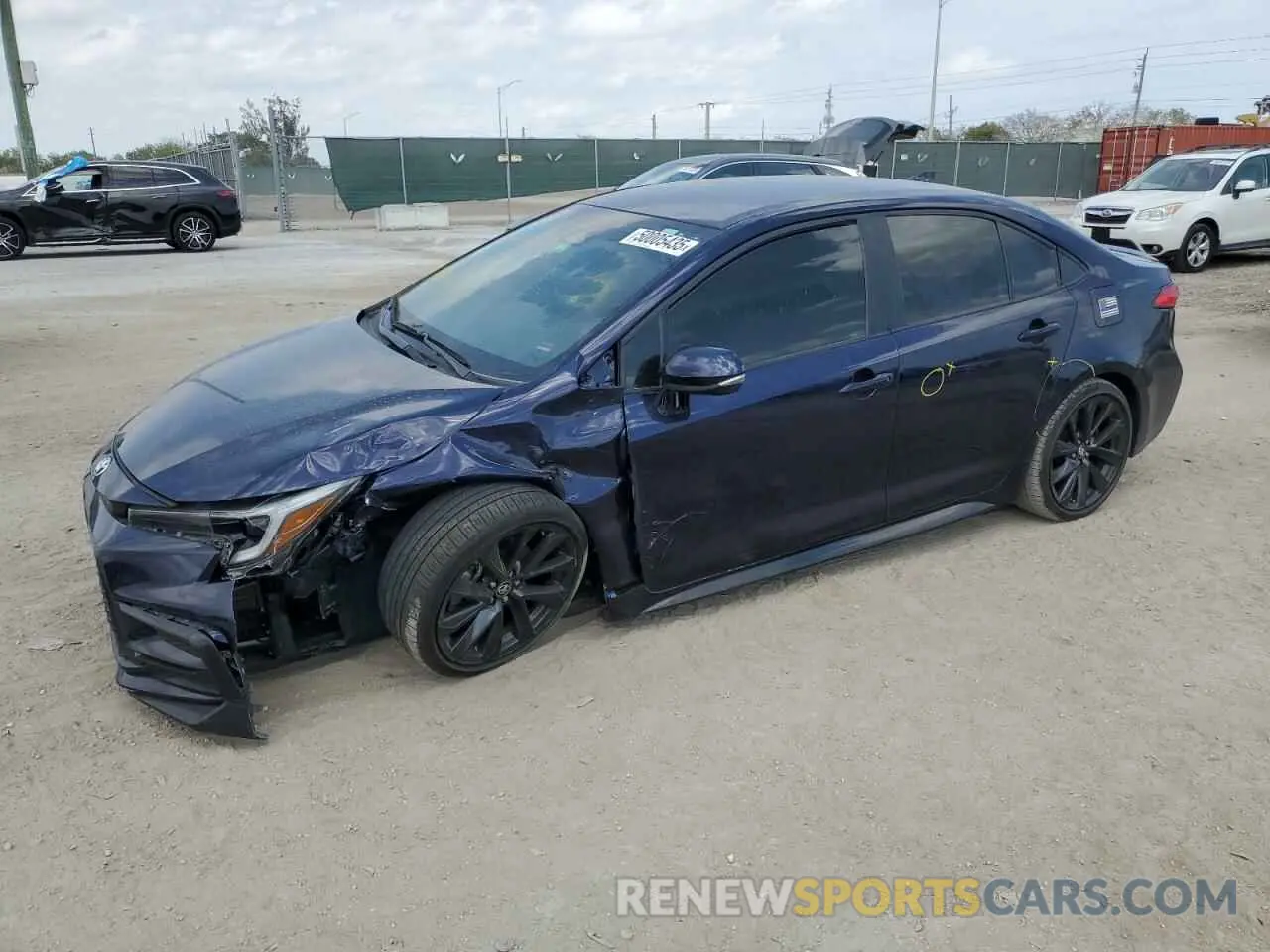 1 Photograph of a damaged car 5YFS4MCE9RP169710 TOYOTA COROLLA 2024