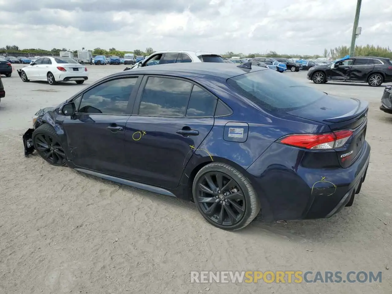 2 Photograph of a damaged car 5YFS4MCE9RP169710 TOYOTA COROLLA 2024
