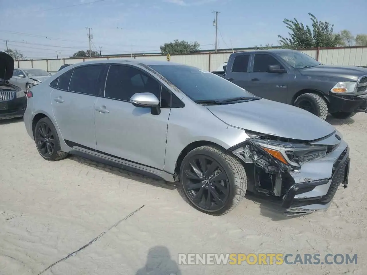 4 Photograph of a damaged car 5YFS4MCE9RP170128 TOYOTA COROLLA 2024