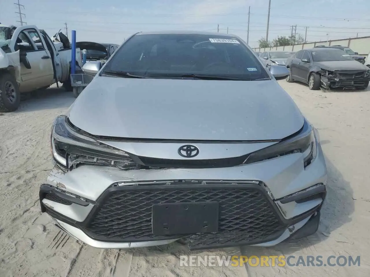 5 Photograph of a damaged car 5YFS4MCE9RP170128 TOYOTA COROLLA 2024