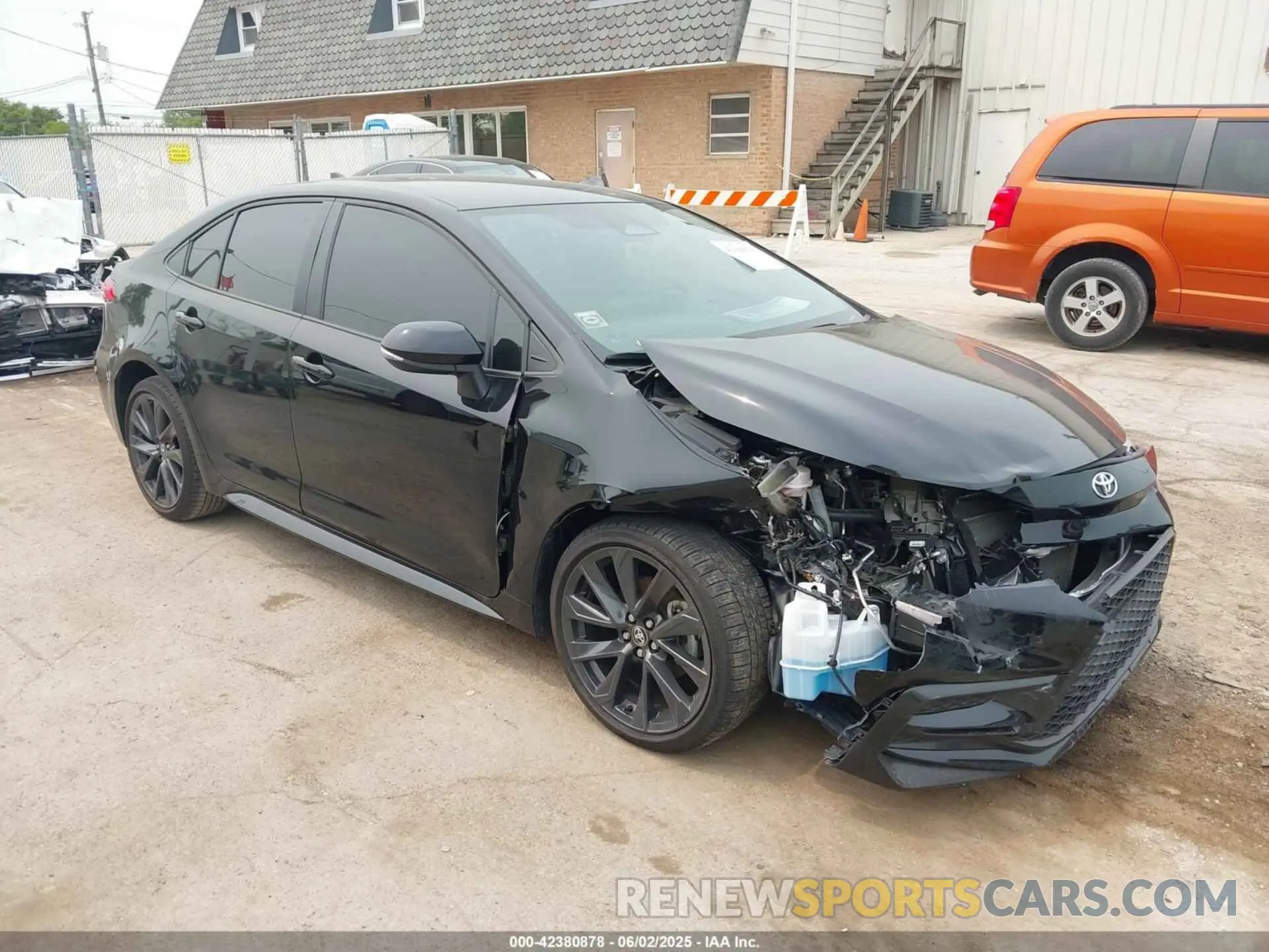 1 Photograph of a damaged car 5YFS4MCE9RP184675 TOYOTA COROLLA 2024