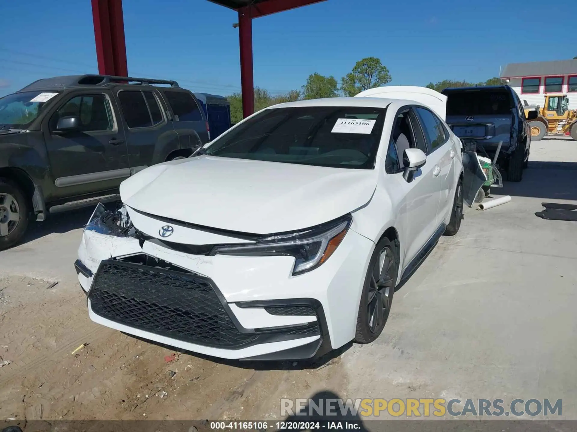 2 Photograph of a damaged car 5YFS4MCE9RP191240 TOYOTA COROLLA 2024