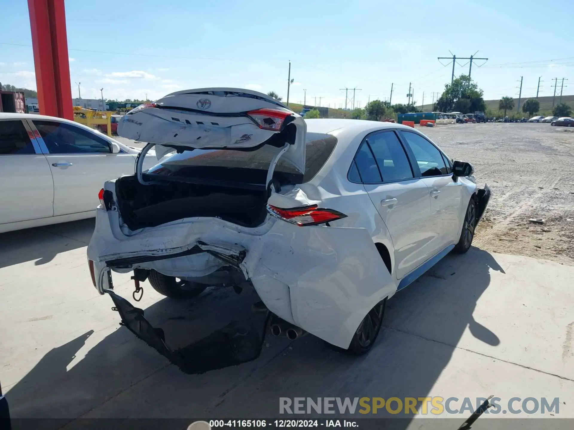 4 Photograph of a damaged car 5YFS4MCE9RP191240 TOYOTA COROLLA 2024