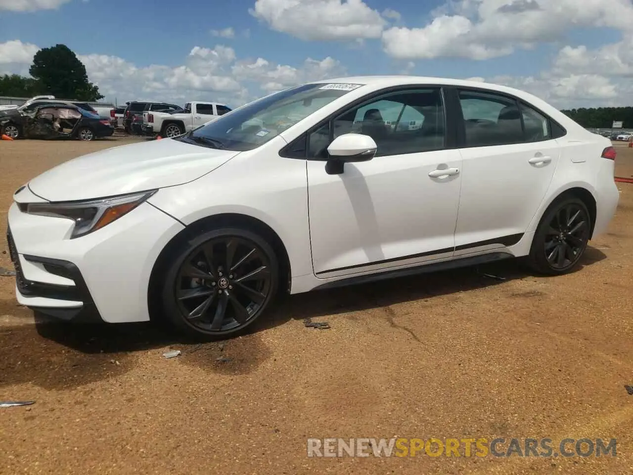 1 Photograph of a damaged car 5YFS4MCE9RP191657 TOYOTA COROLLA 2024