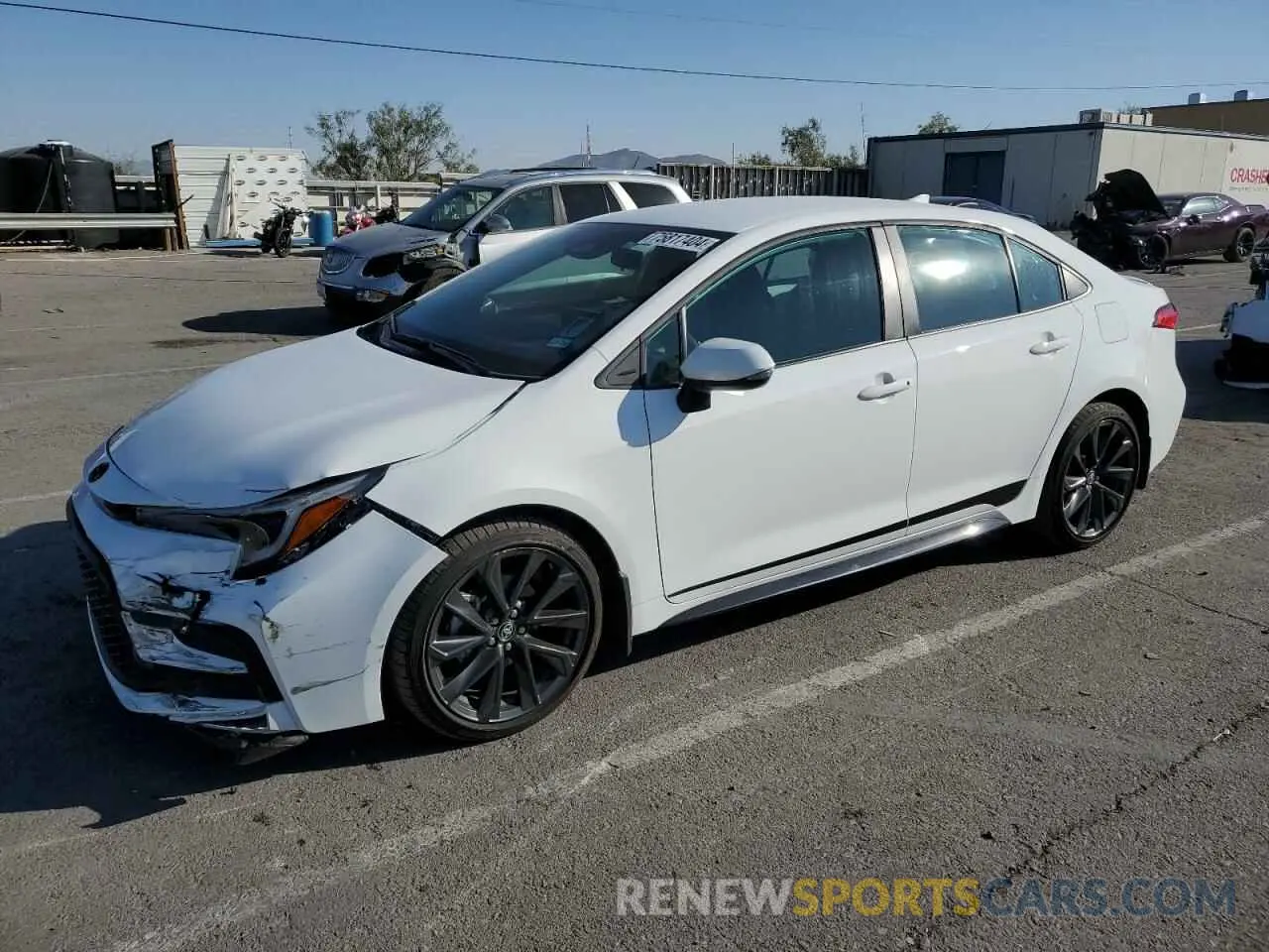 1 Photograph of a damaged car 5YFS4MCE9RP192470 TOYOTA COROLLA 2024
