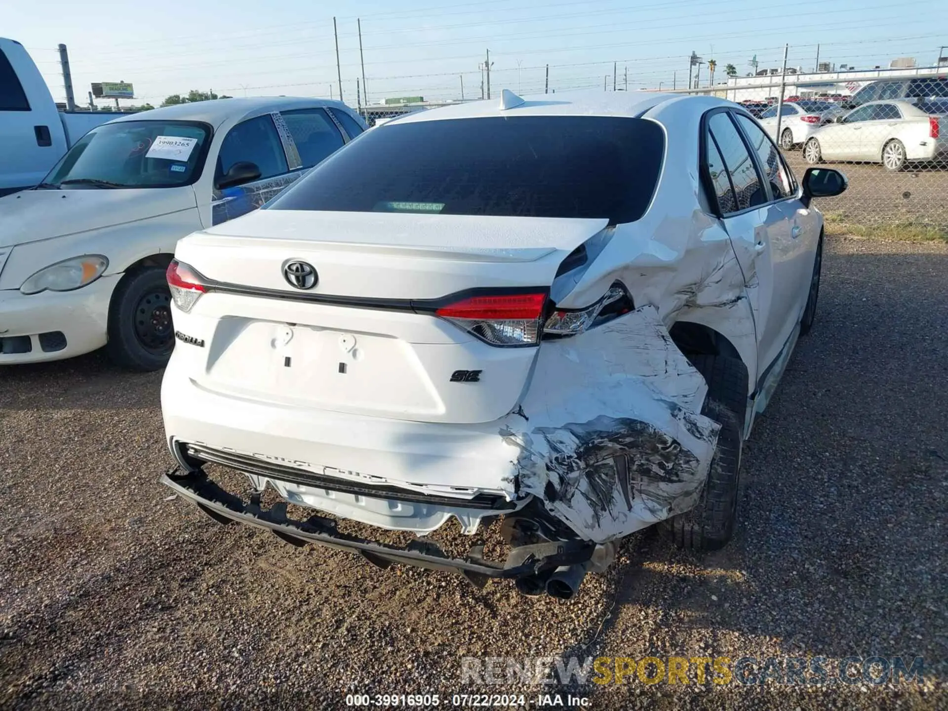 4 Photograph of a damaged car 5YFS4MCE9RP192713 TOYOTA COROLLA 2024