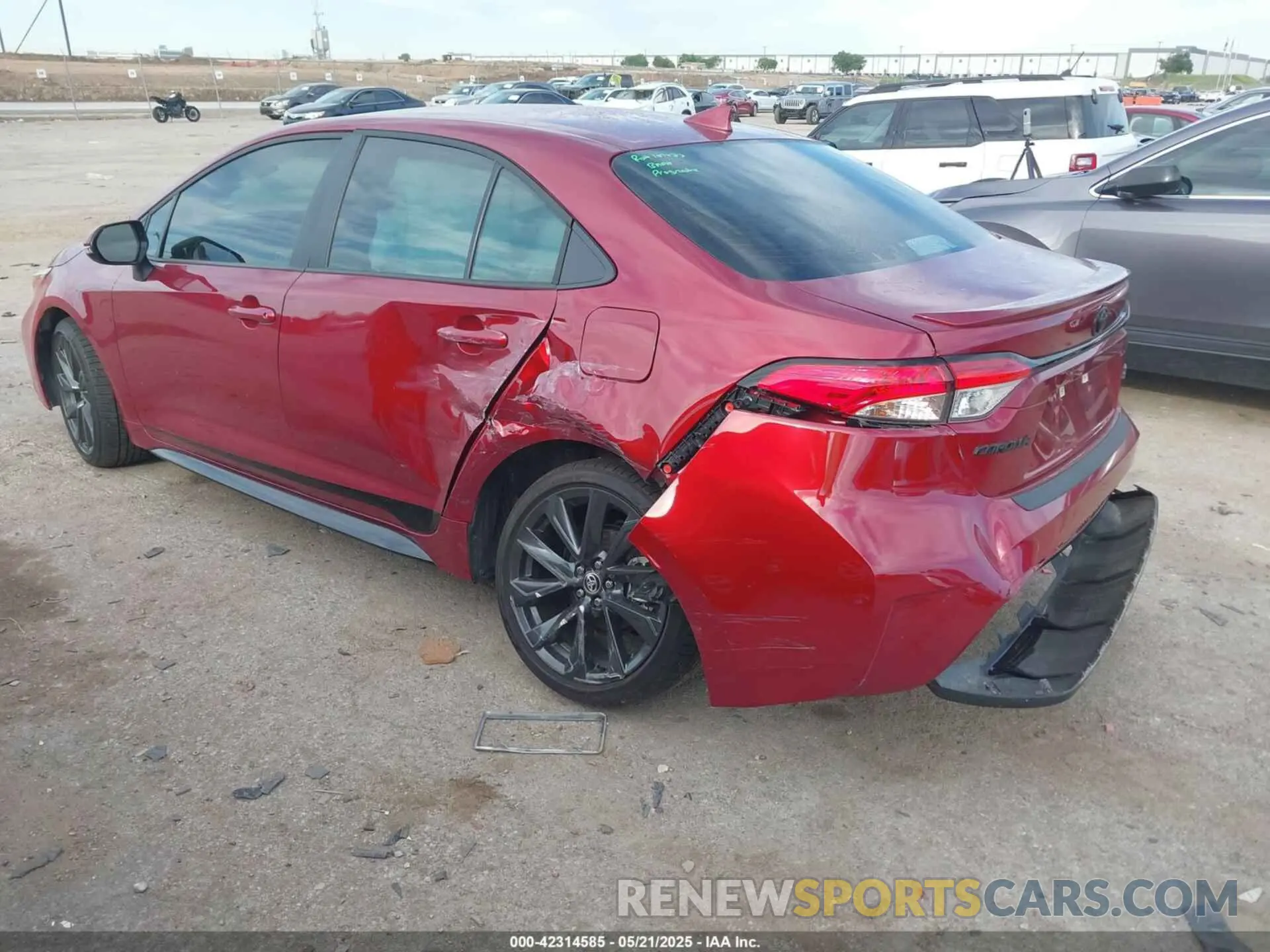 3 Photograph of a damaged car 5YFS4MCE9RP200485 TOYOTA COROLLA 2024