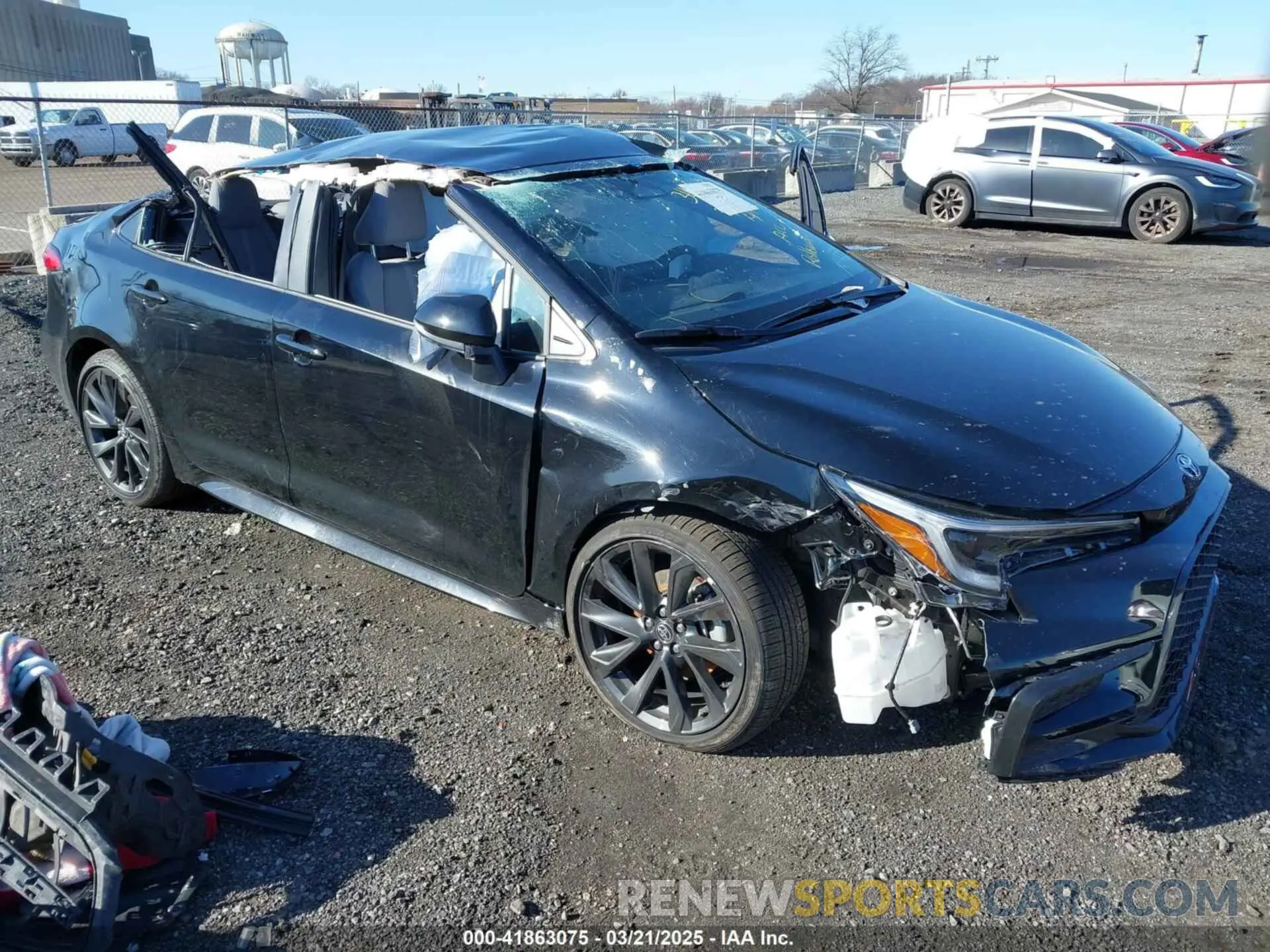 1 Photograph of a damaged car 5YFS4MCE9RP212040 TOYOTA COROLLA 2024
