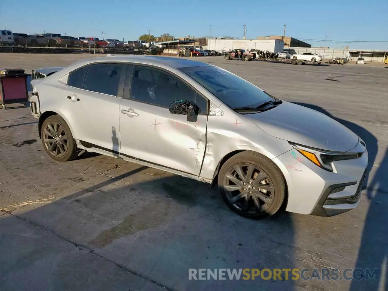 4 Photograph of a damaged car 5YFS4MCEXRP173216 TOYOTA COROLLA 2024