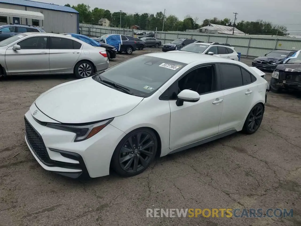 1 Photograph of a damaged car 5YFS4MCEXRP178187 TOYOTA COROLLA 2024