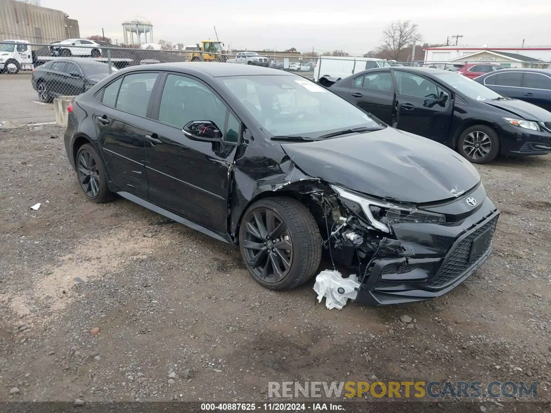1 Photograph of a damaged car 5YFS4MCEXRP180456 TOYOTA COROLLA 2024