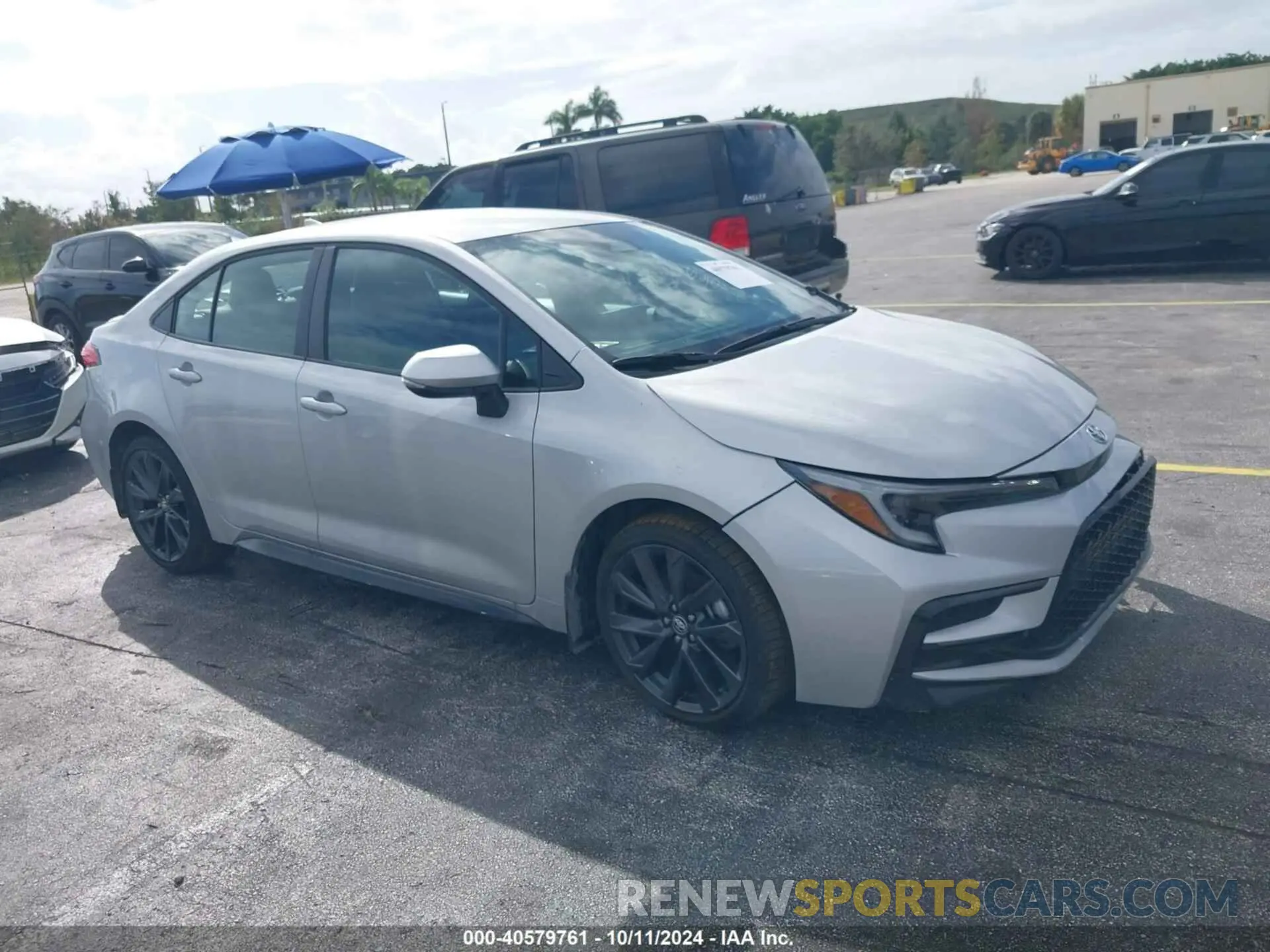 1 Photograph of a damaged car 5YFS4MCEXRP205016 TOYOTA COROLLA 2024