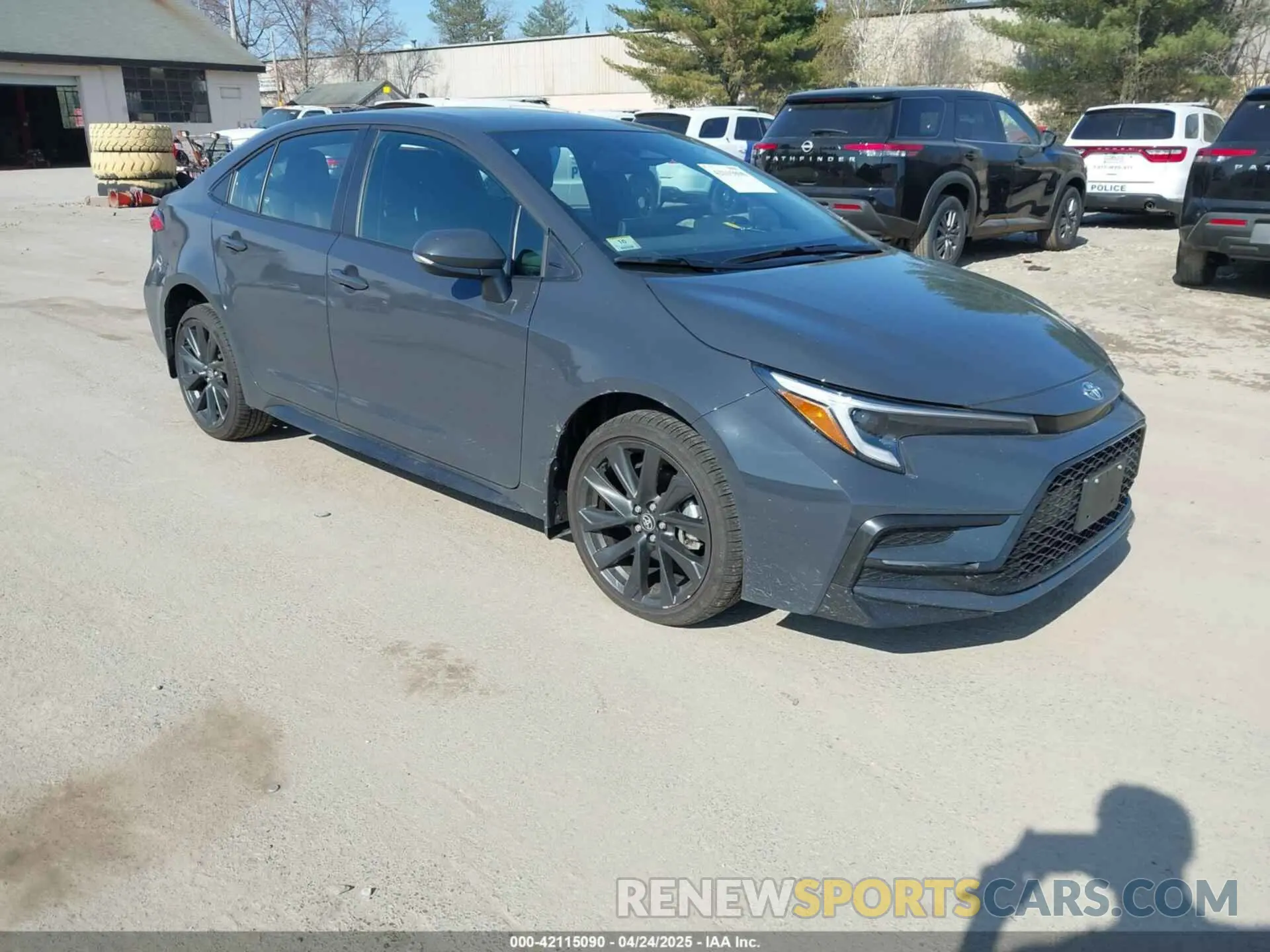 1 Photograph of a damaged car 5YFS4MCEXRP213374 TOYOTA COROLLA 2024
