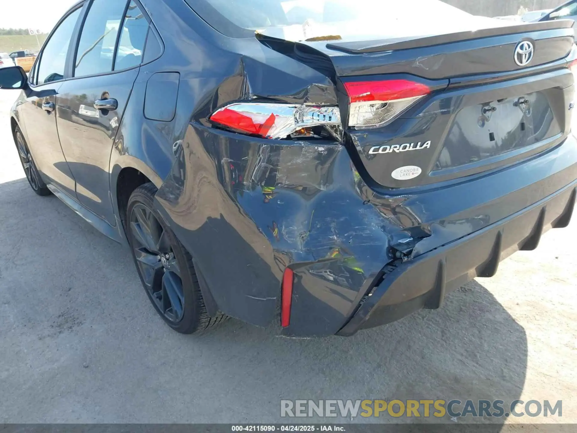 6 Photograph of a damaged car 5YFS4MCEXRP213374 TOYOTA COROLLA 2024