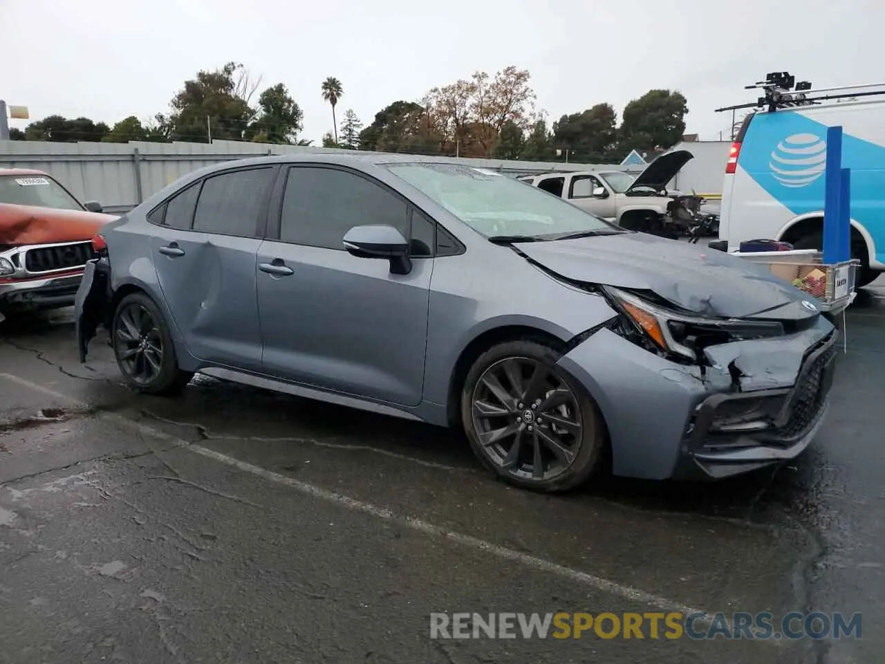 4 Photograph of a damaged car 5YFT4MCE2RP187681 TOYOTA COROLLA 2024