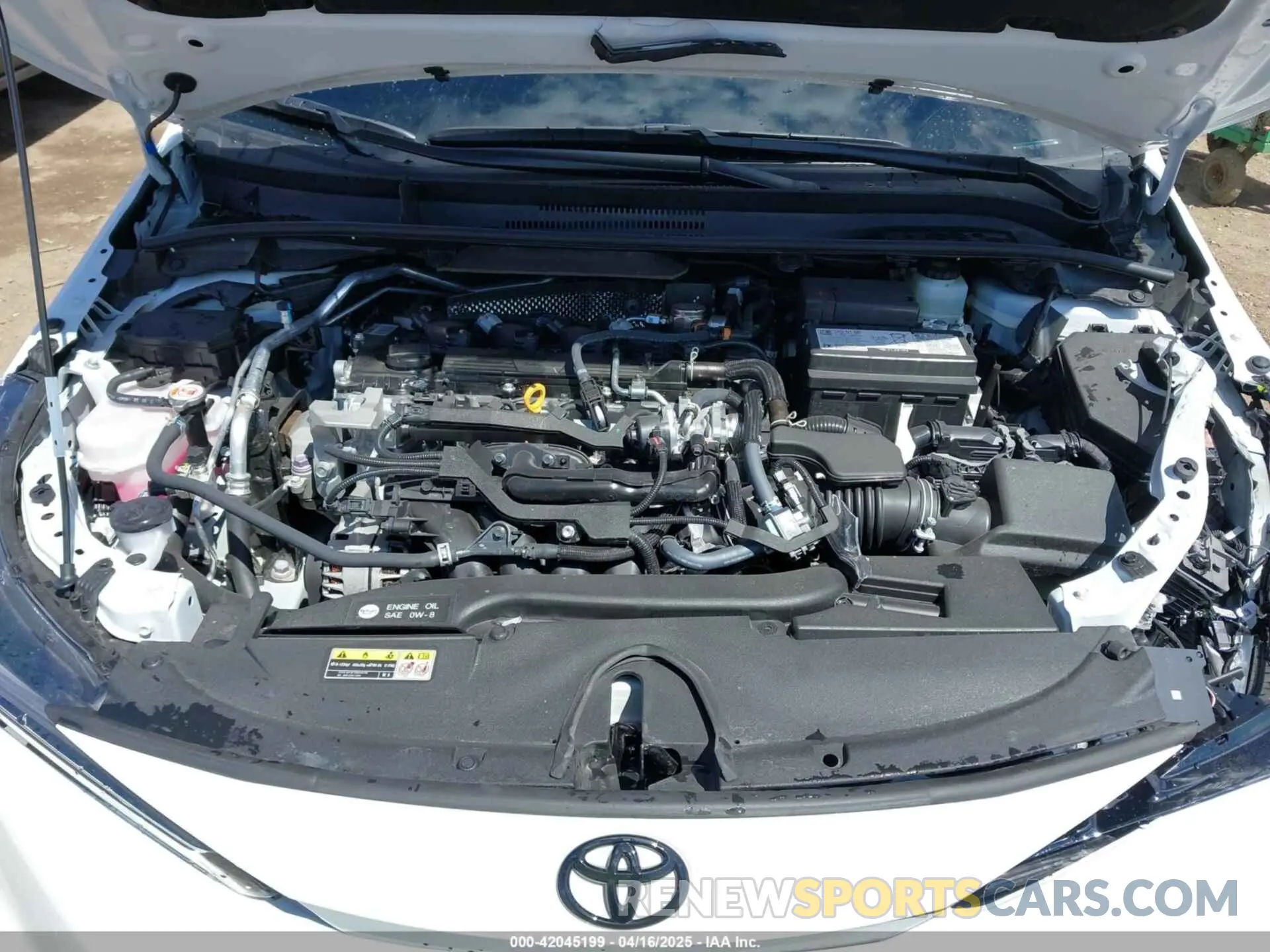 10 Photograph of a damaged car 5YFT4MCE3RP208490 TOYOTA COROLLA 2024
