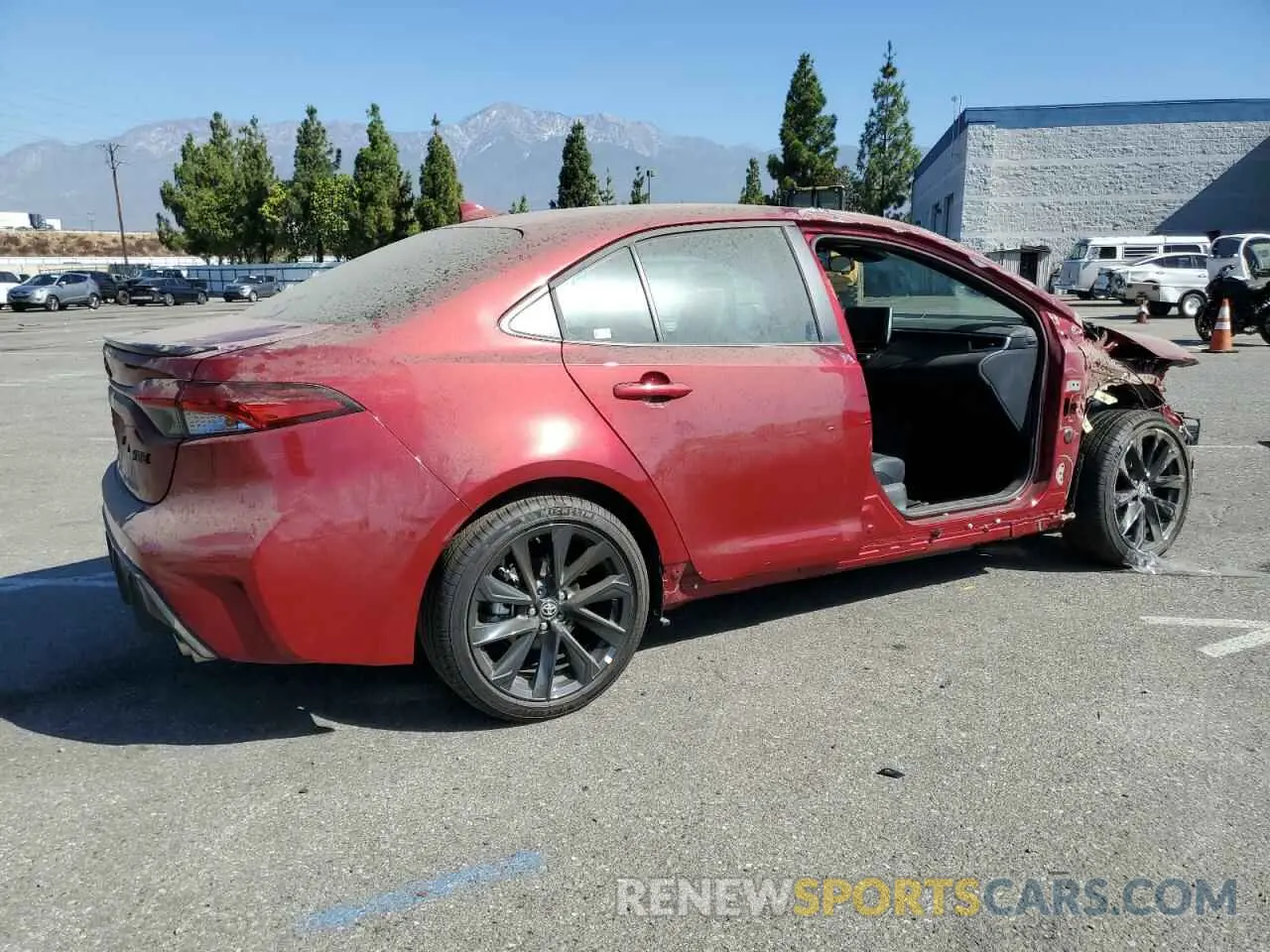 3 Photograph of a damaged car 5YFT4MCE4RP181008 TOYOTA COROLLA 2024