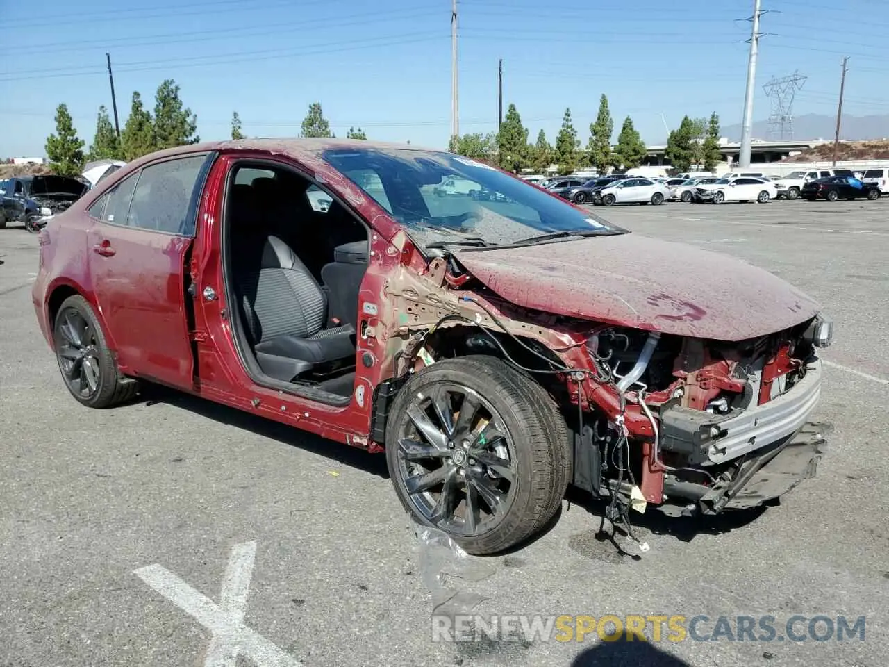 4 Photograph of a damaged car 5YFT4MCE4RP181008 TOYOTA COROLLA 2024