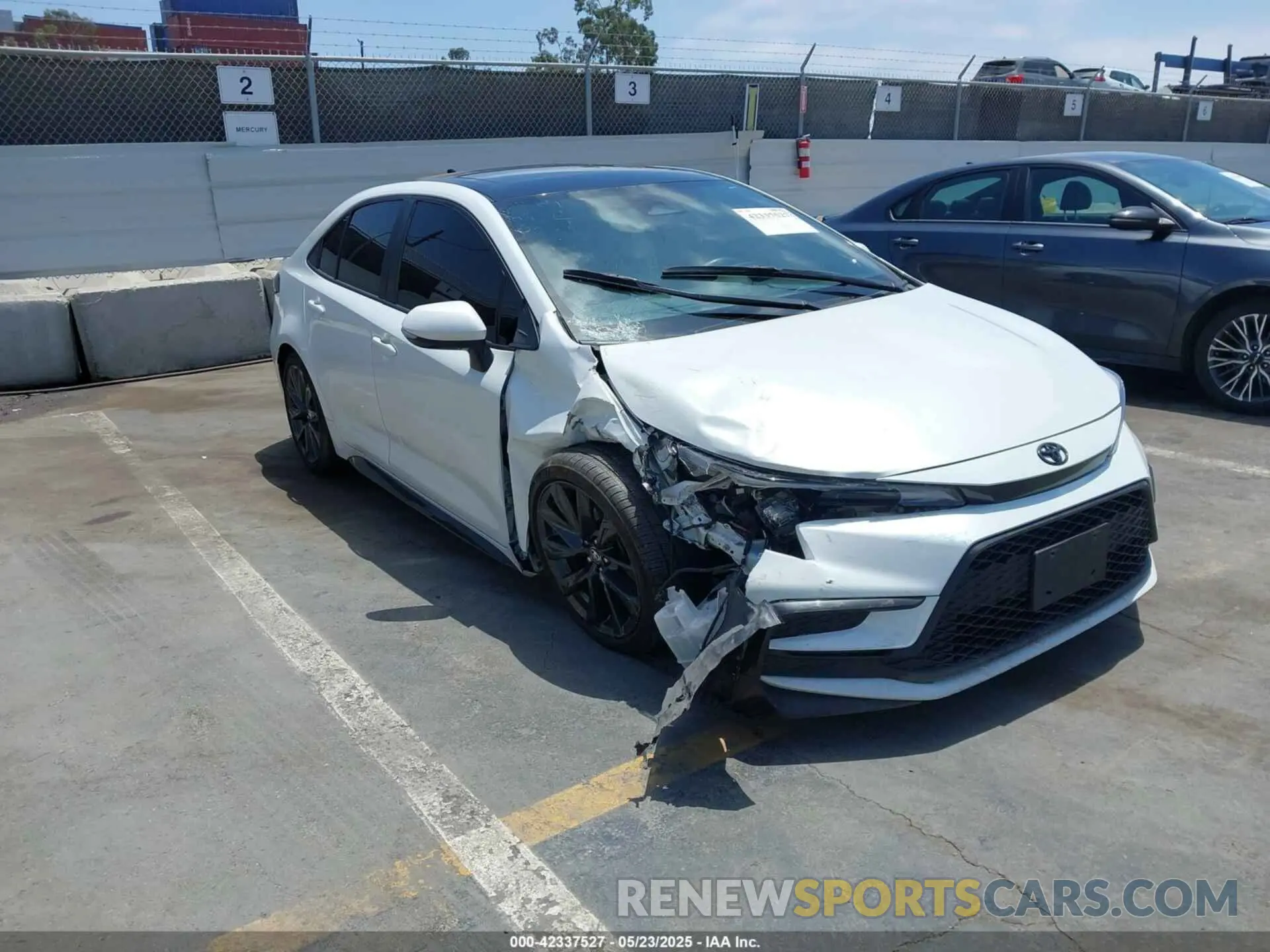 1 Photograph of a damaged car 5YFT4MCE5RP188257 TOYOTA COROLLA 2024