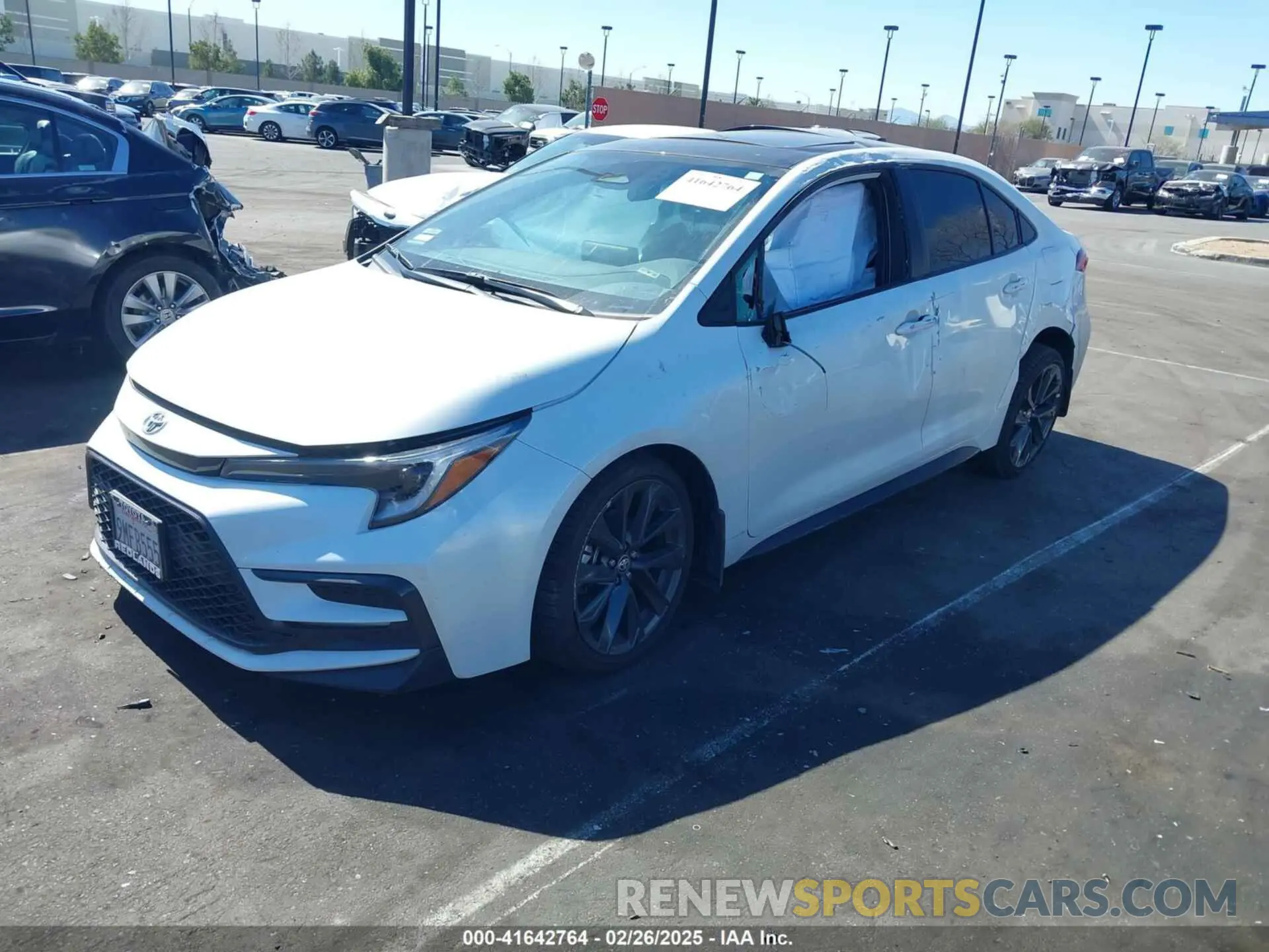 2 Photograph of a damaged car 5YFT4MCE5RP193796 TOYOTA COROLLA 2024