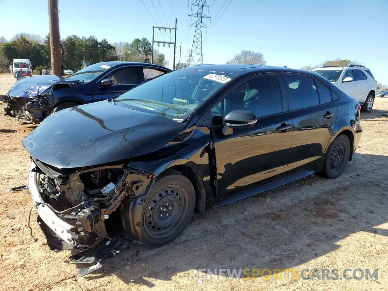 1 Photograph of a damaged car 5YFT4MCE6RP206653 TOYOTA COROLLA 2024