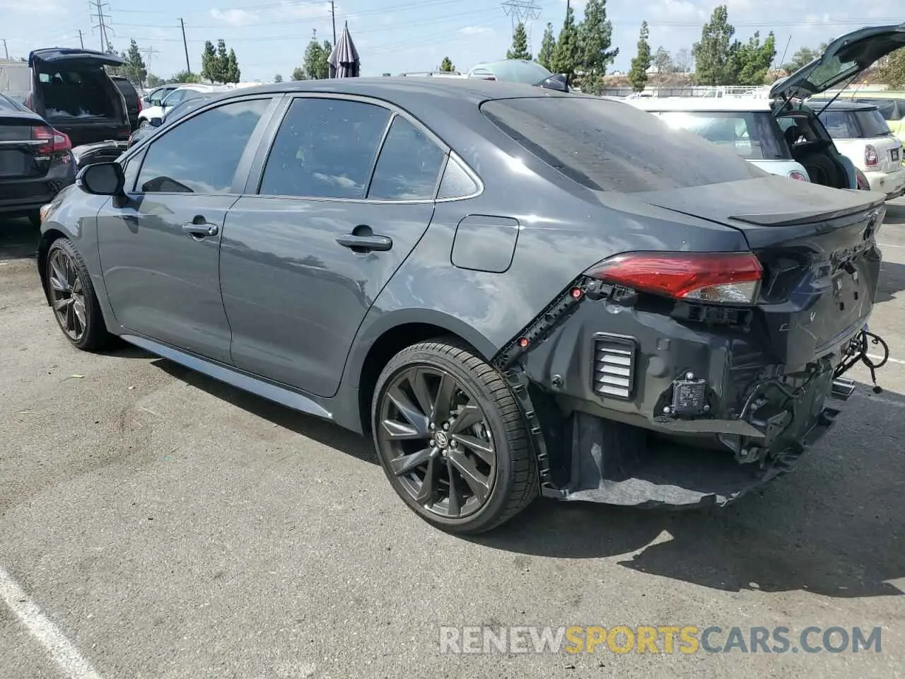 2 Photograph of a damaged car 5YFT4MCE7RP202692 TOYOTA COROLLA 2024